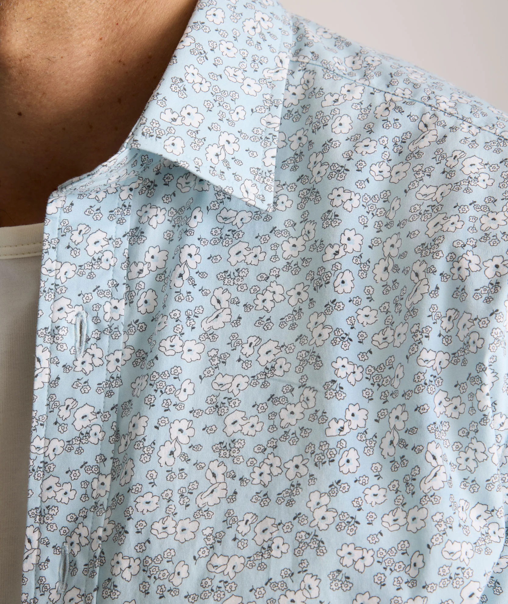 Stretch Cotton Short-Sleeve Ashford Shirt - Image 4