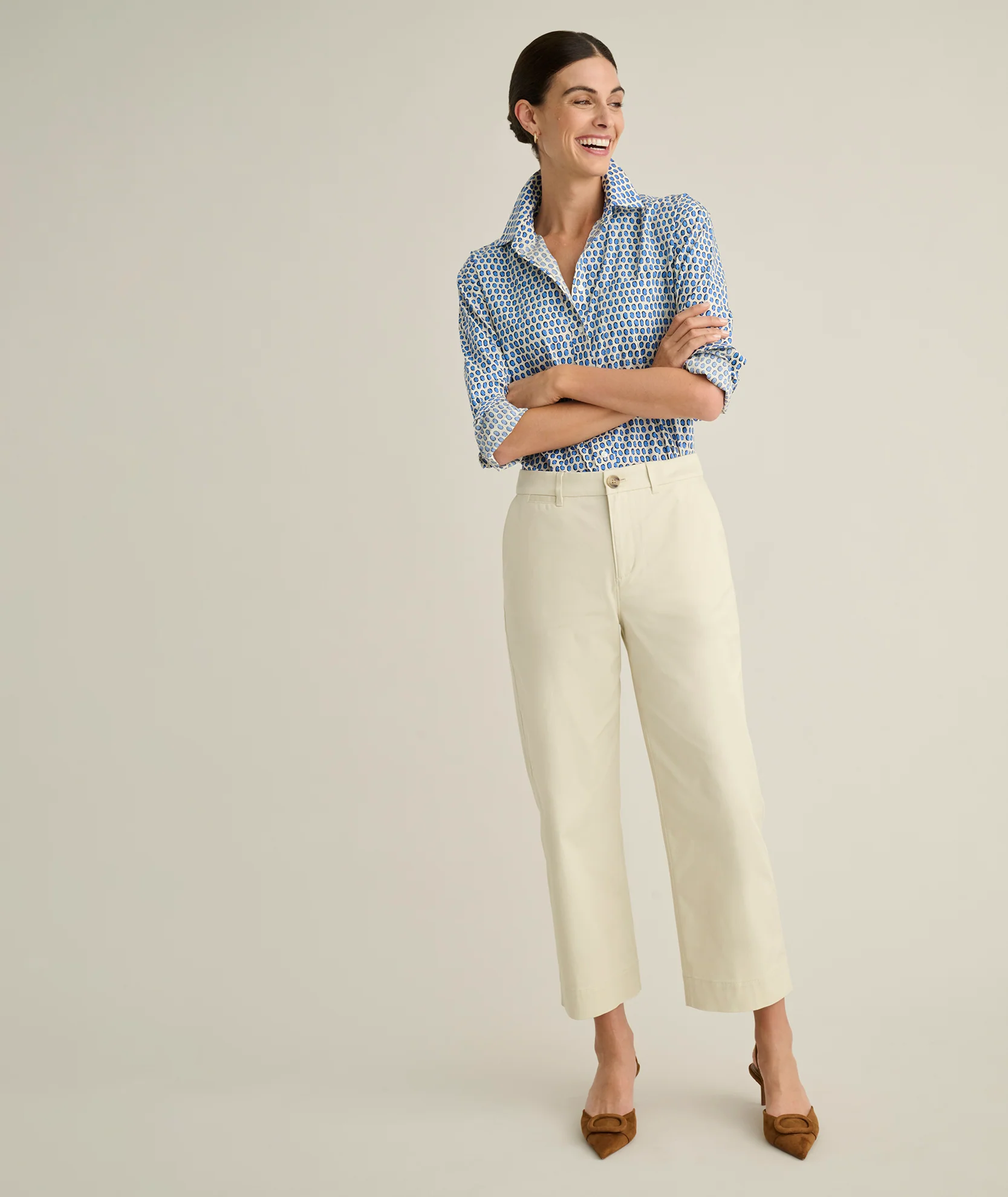 Stretch Twill Ava Cropped Pant - Image 3