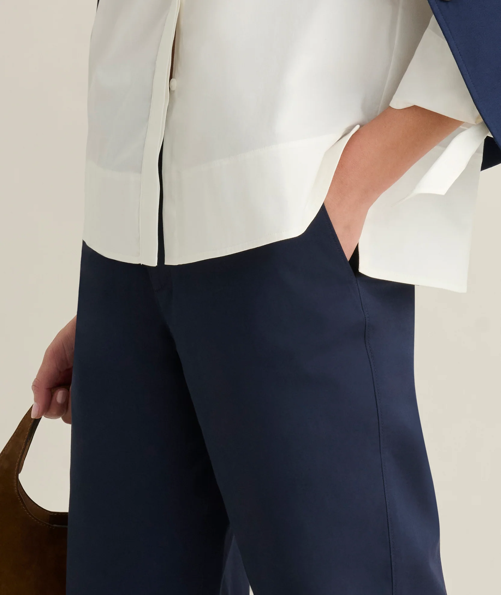 Stretch Twill Ava Cropped Pant - Image 4