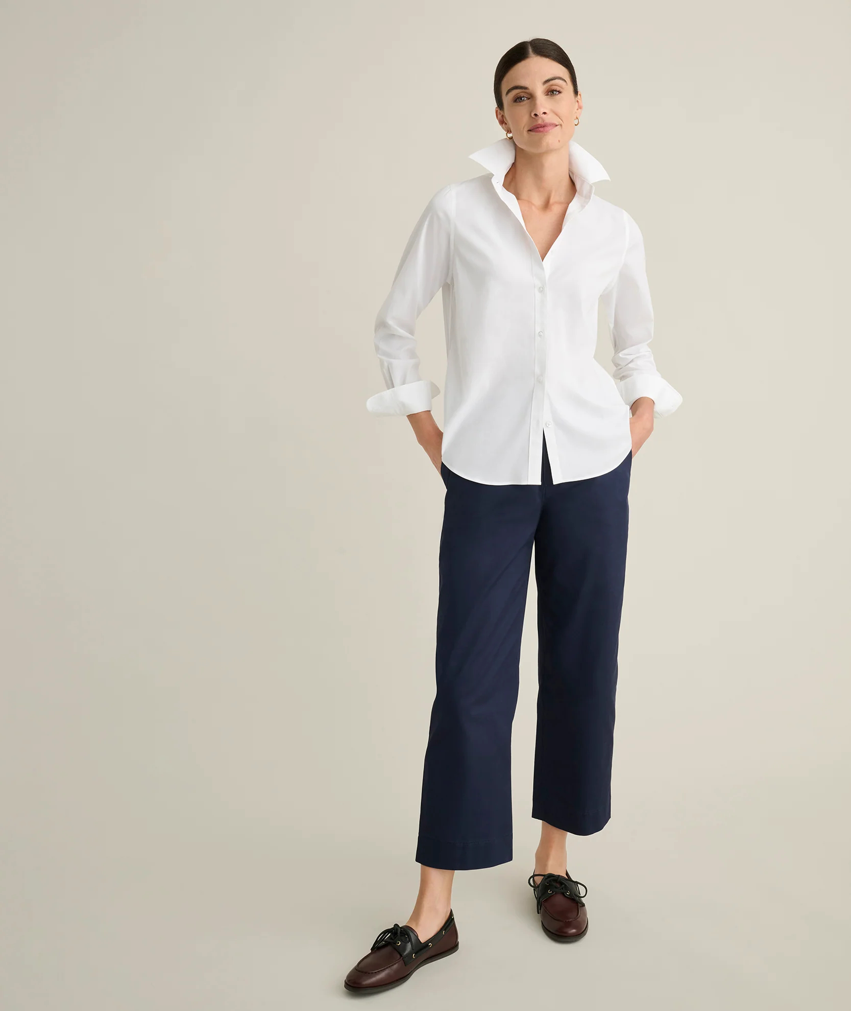 Stretch Twill Ava Cropped Pant - Image 5