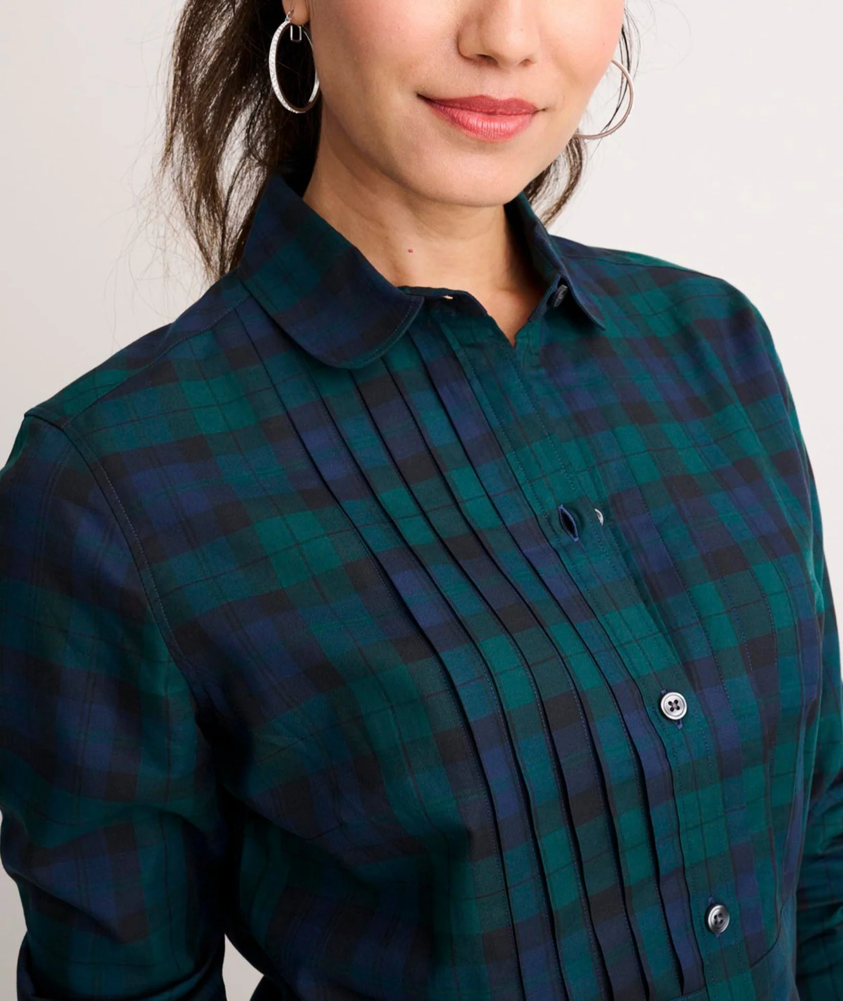 Cotton Belinda Tuxedo Shirt - Image 2