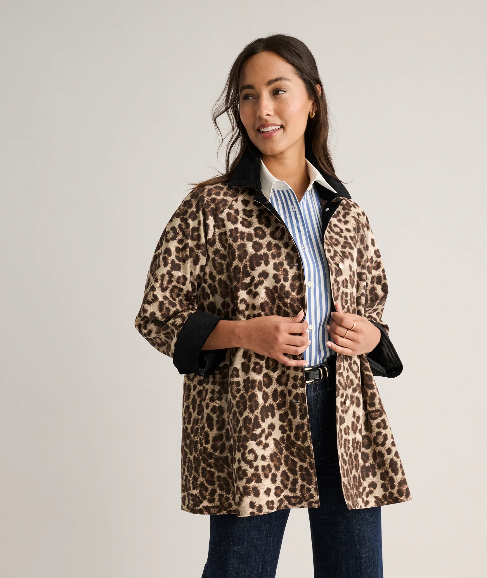 Leopard Canvas Blake Jacket - Image 3