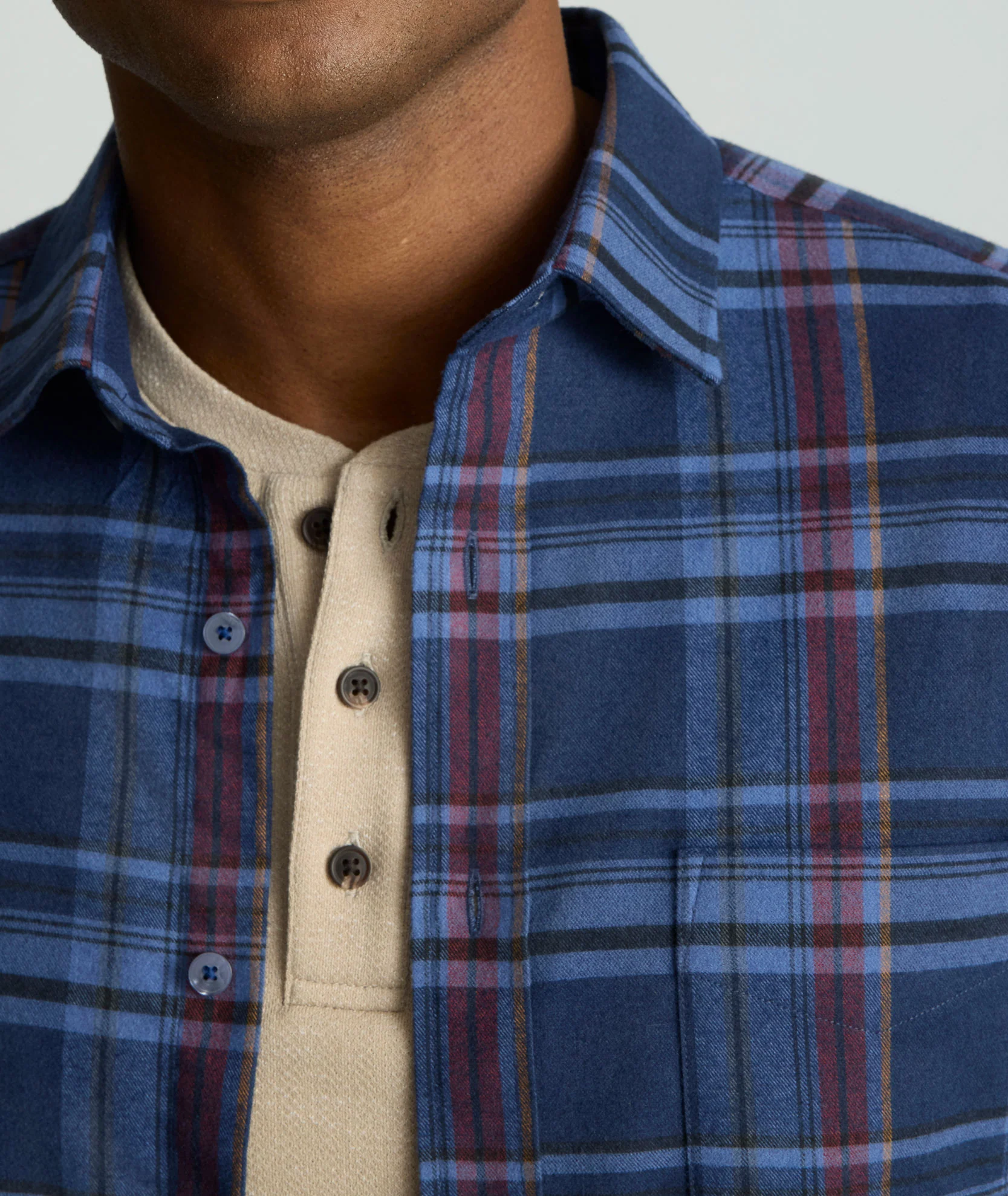 Performance Flannel Blanchard Shirt - Image 3