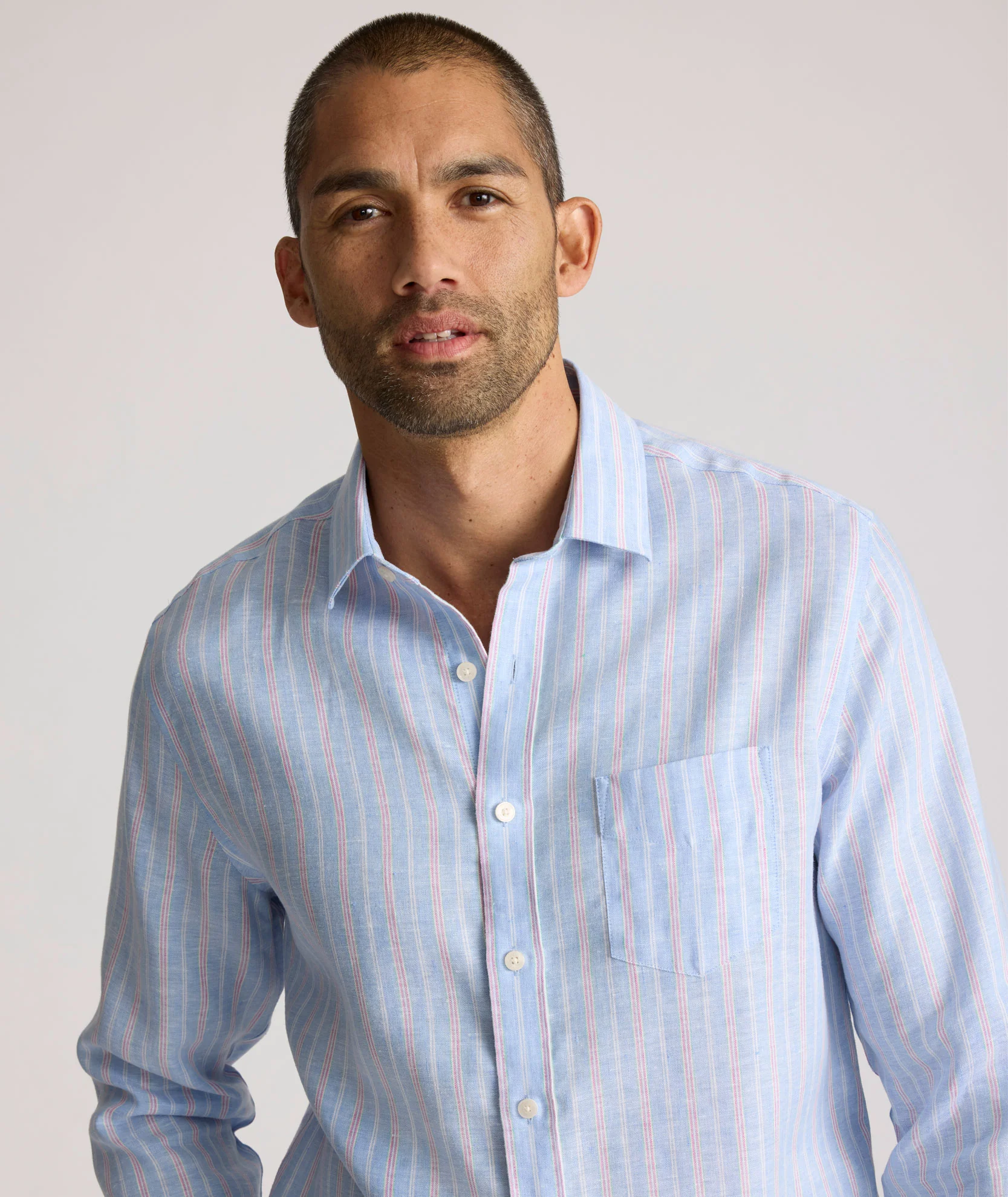 Wrinkle-Resistant Linen Boyd Shirt - FINAL SALE - Image 3