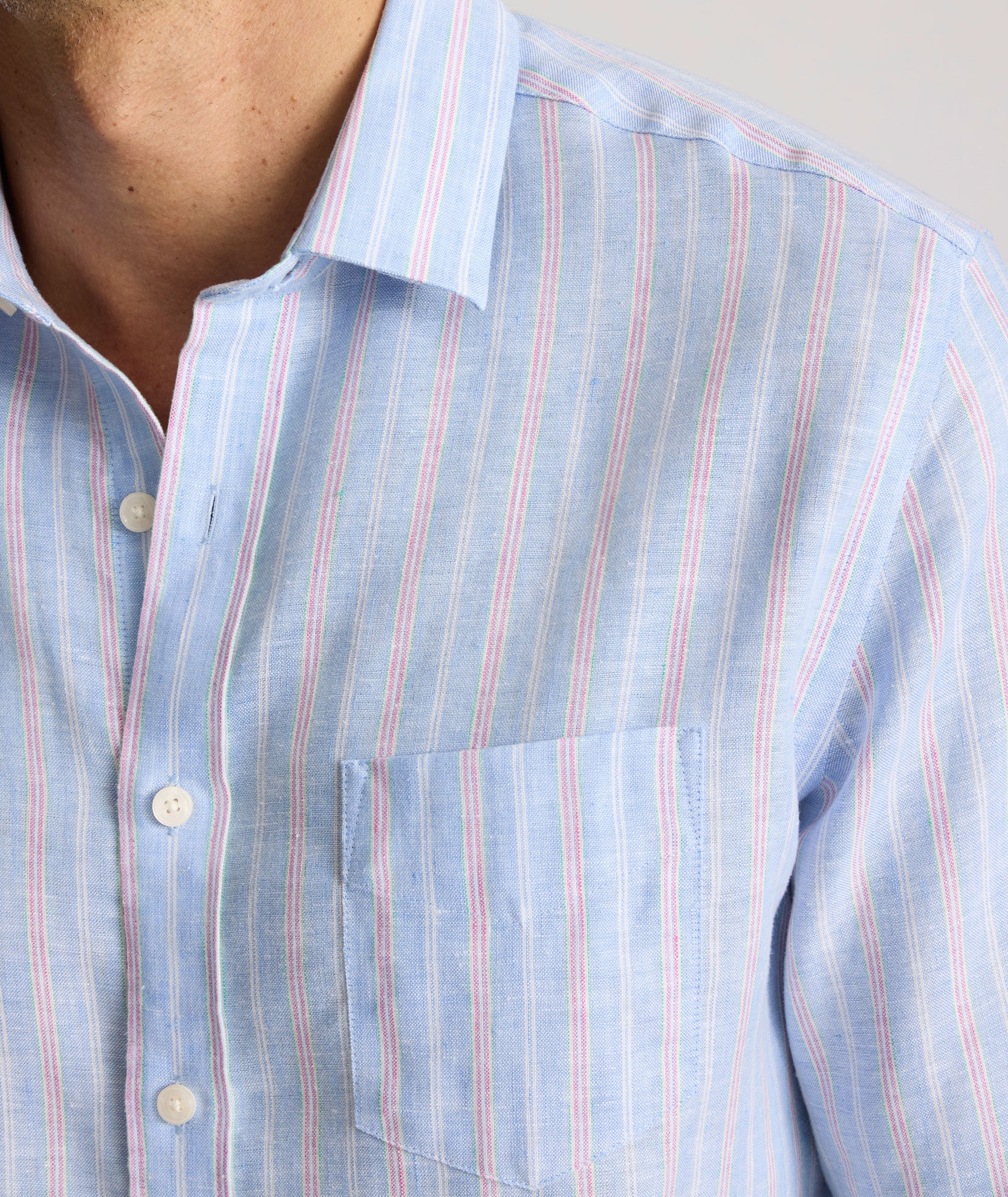 Wrinkle-Resistant Linen Boyd Shirt - FINAL SALE - Image 4
