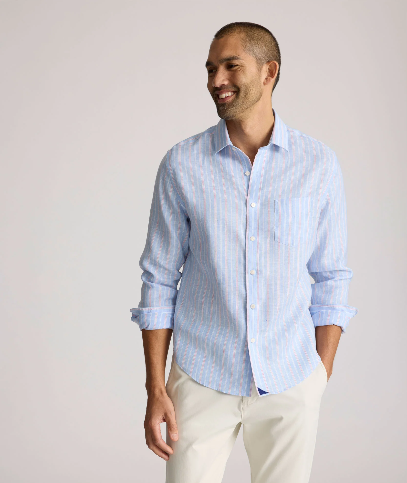 Wrinkle-Resistant Linen Boyd Shirt - FINAL SALE - Image 5