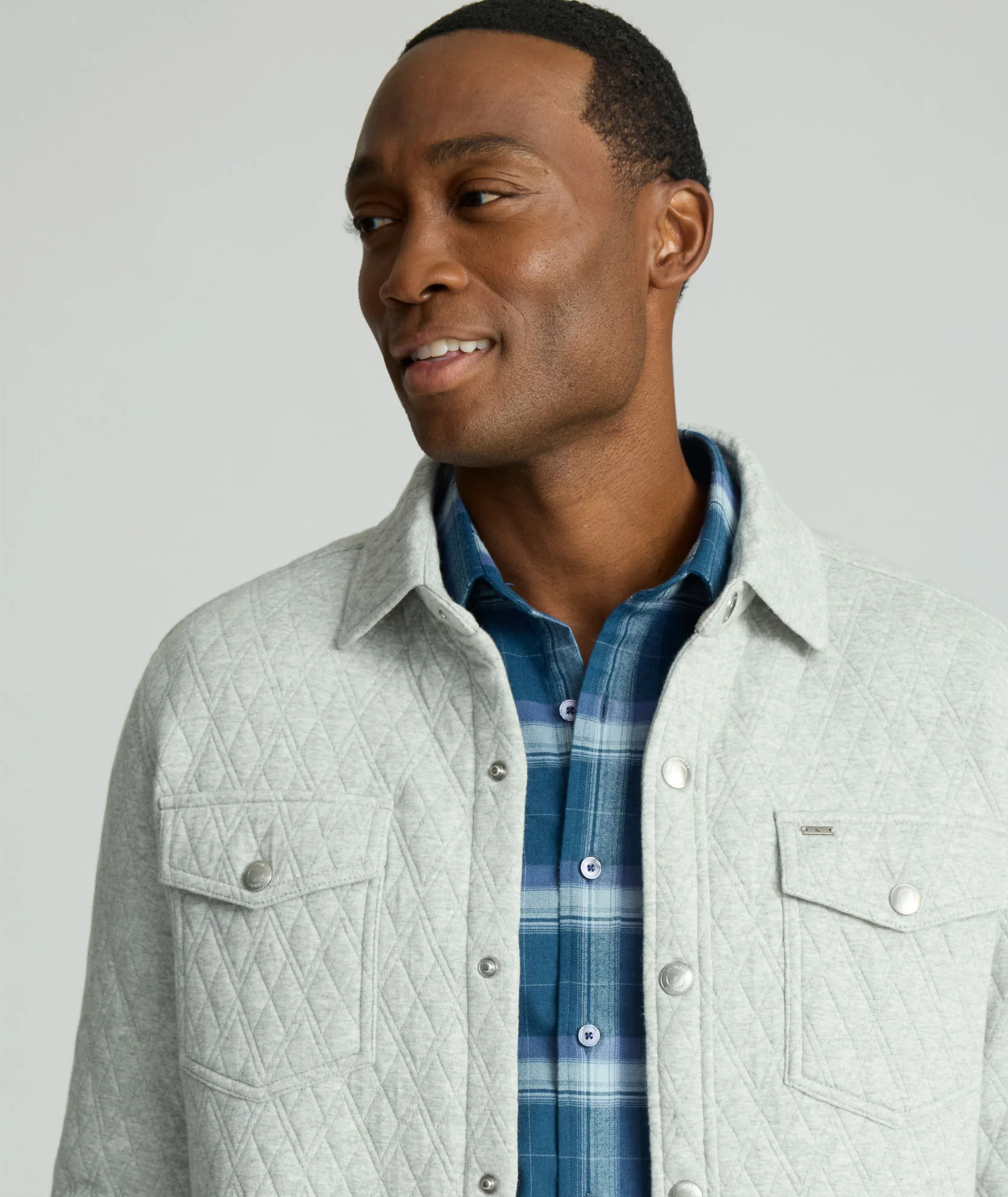 Quilted Shirt Jacket - Image 2