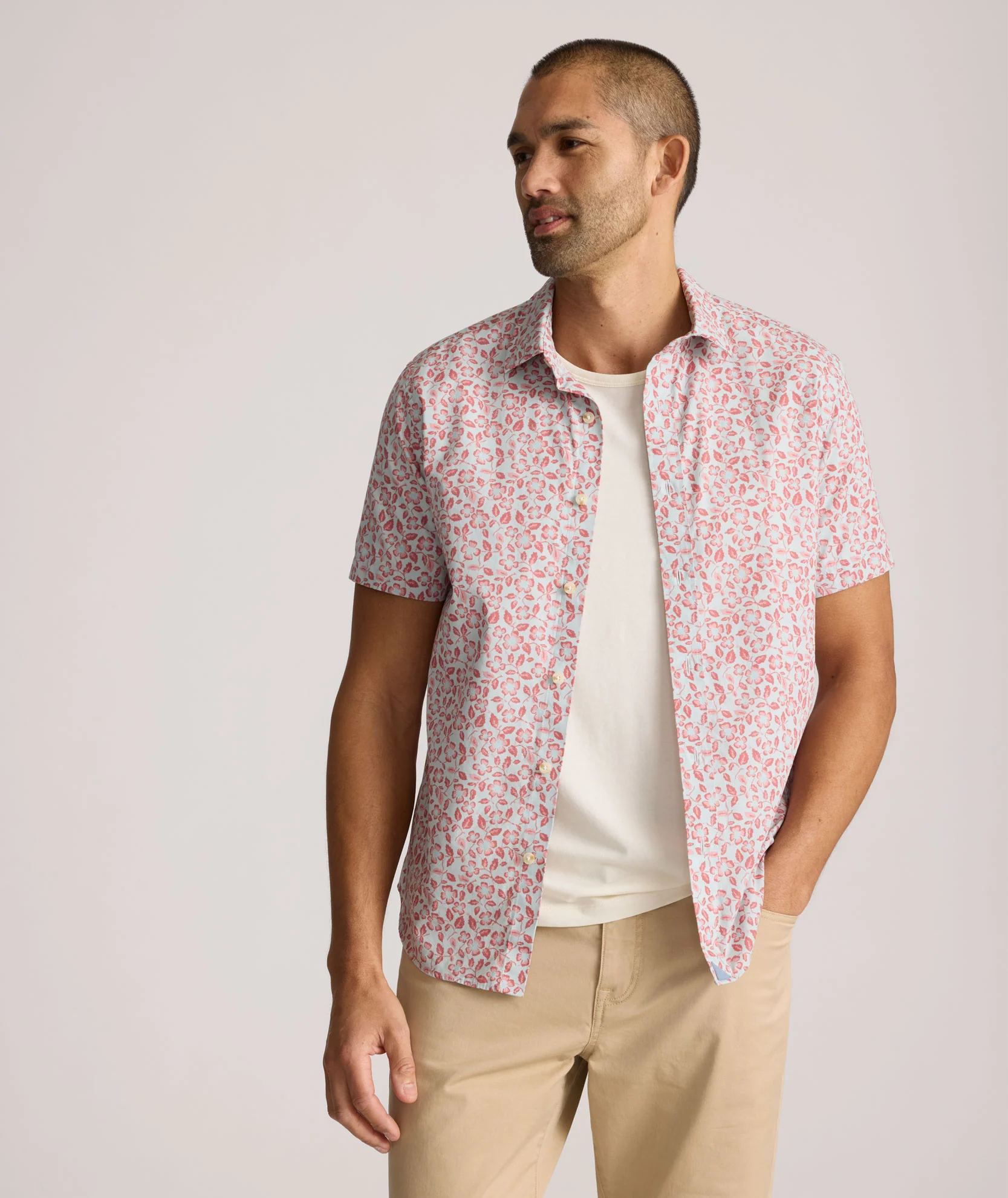 Vintage Wash Short-Sleeve Buchanan Shirt - Image 3