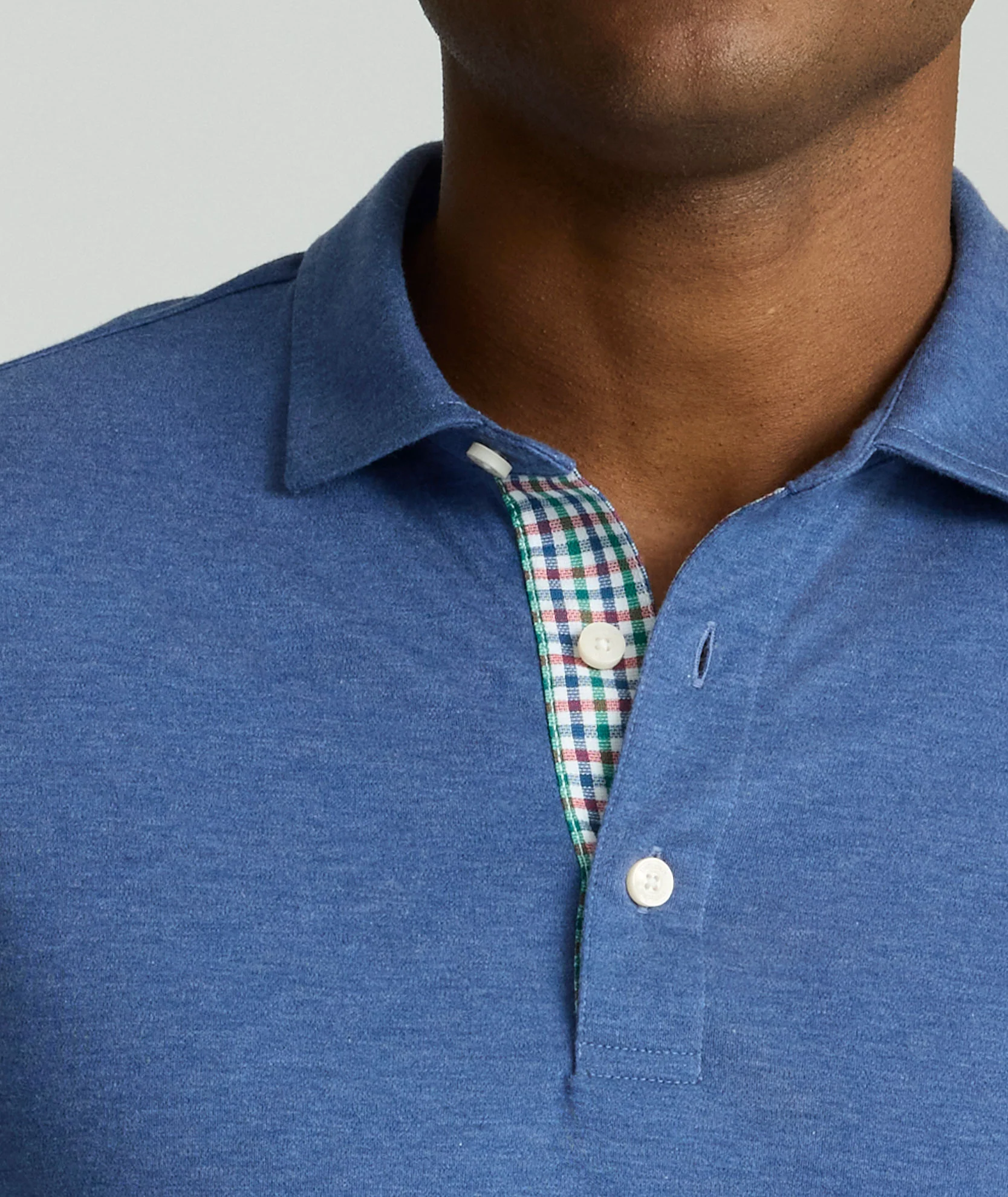 Wrinkle-Free Long-Sleeve Polo - FINAL SALE - Image 3