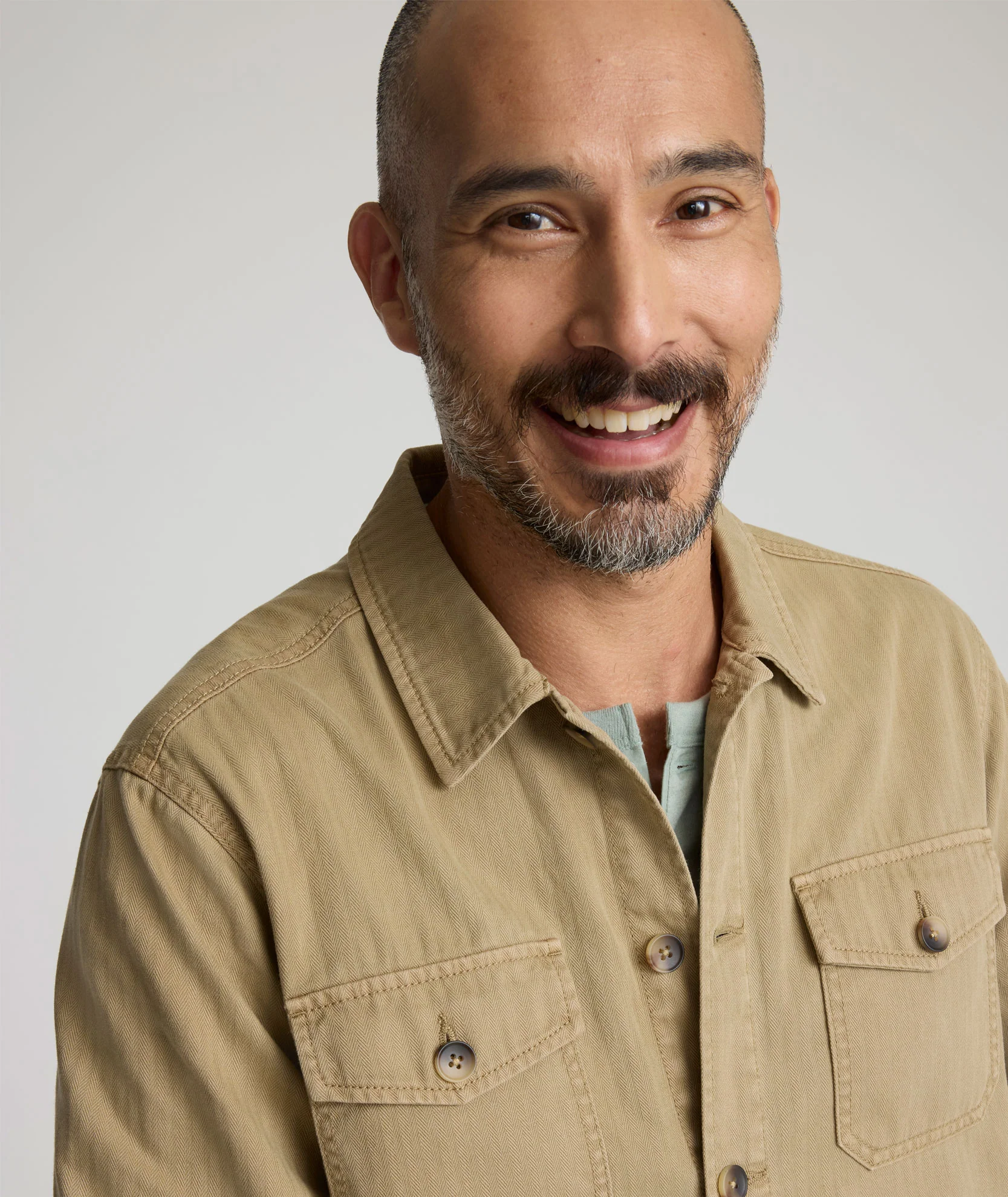 Herringbone Overshirt - Image 2