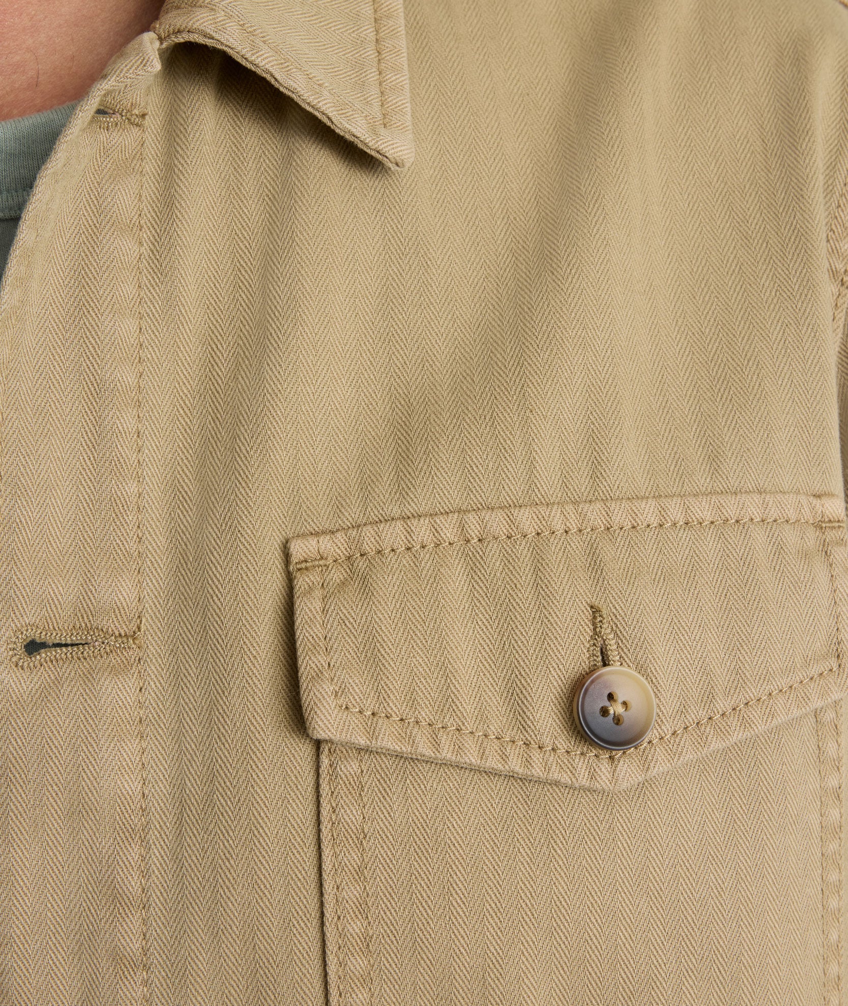 Herringbone Overshirt - Image 3