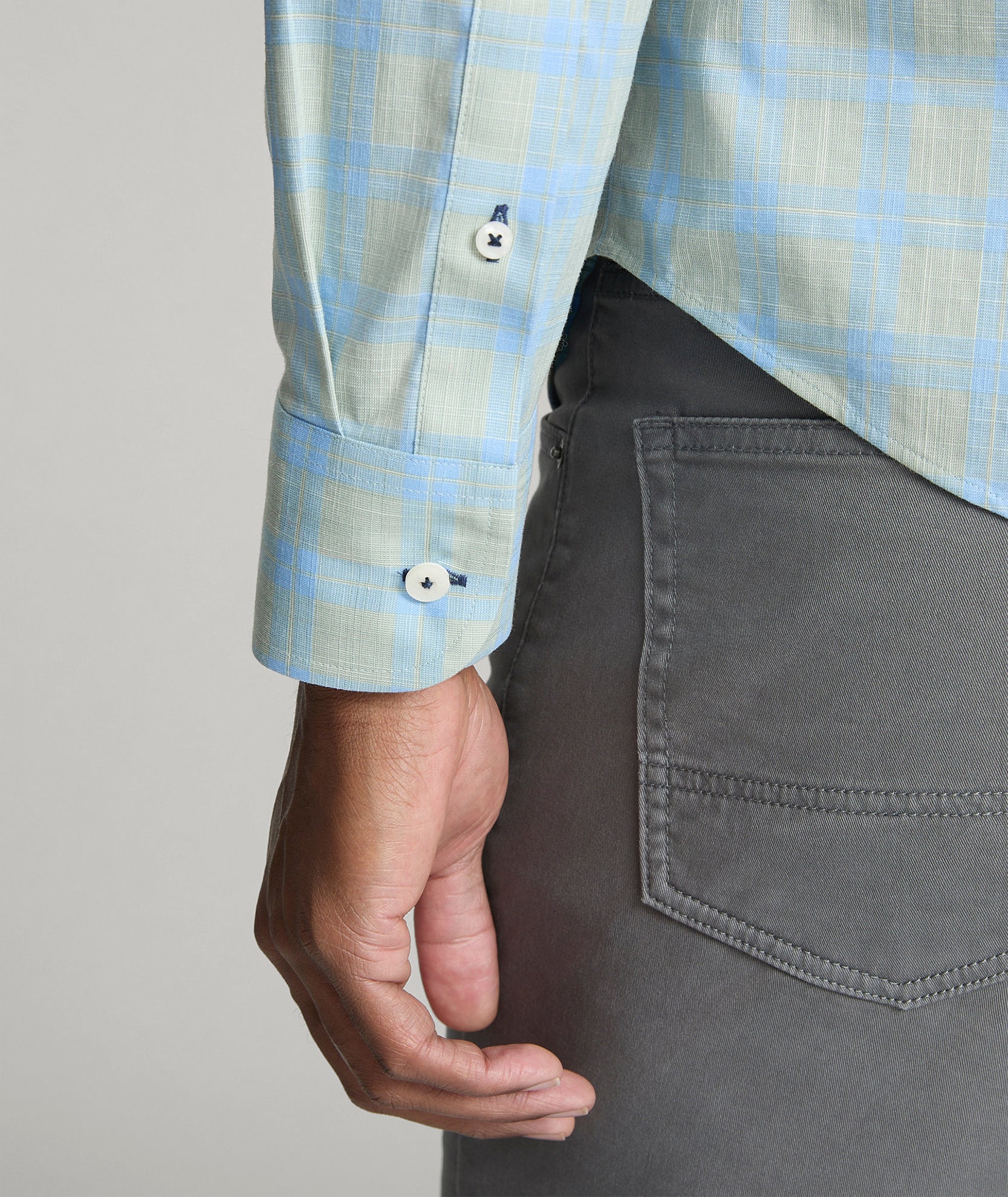 Wrinkle-Free Clark Shirt - FINAL SALE - Image 4