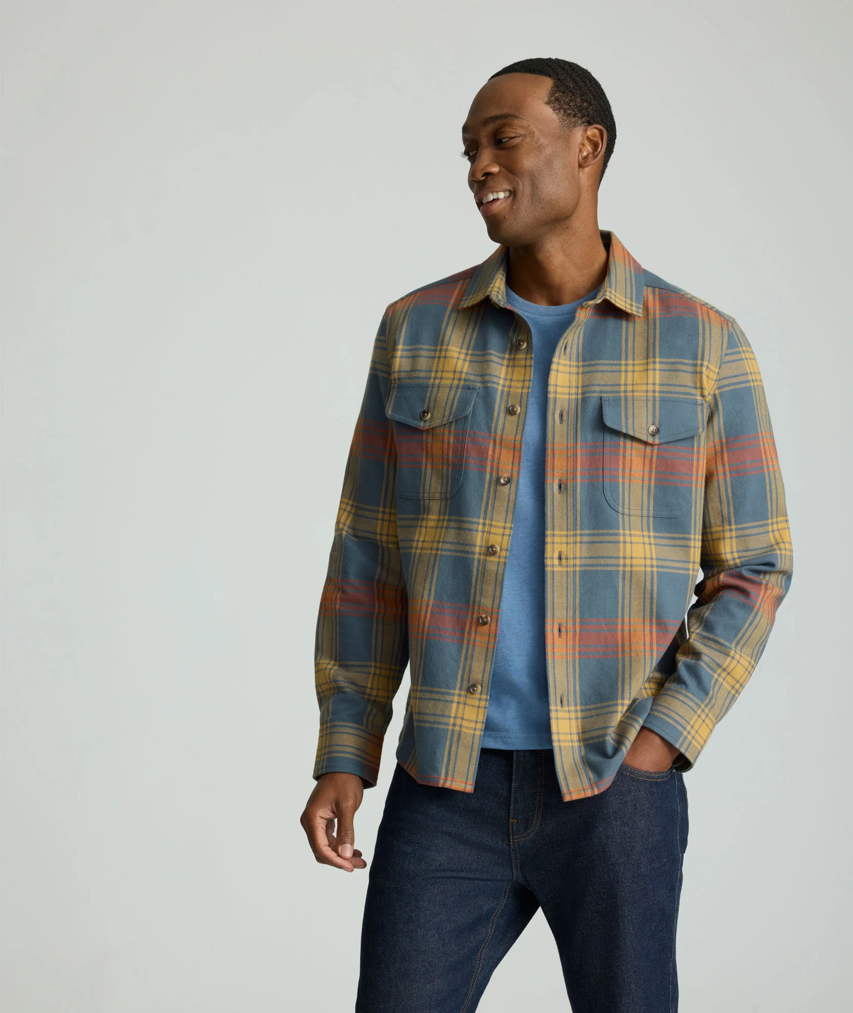 Brushed Overshirt - Image 5