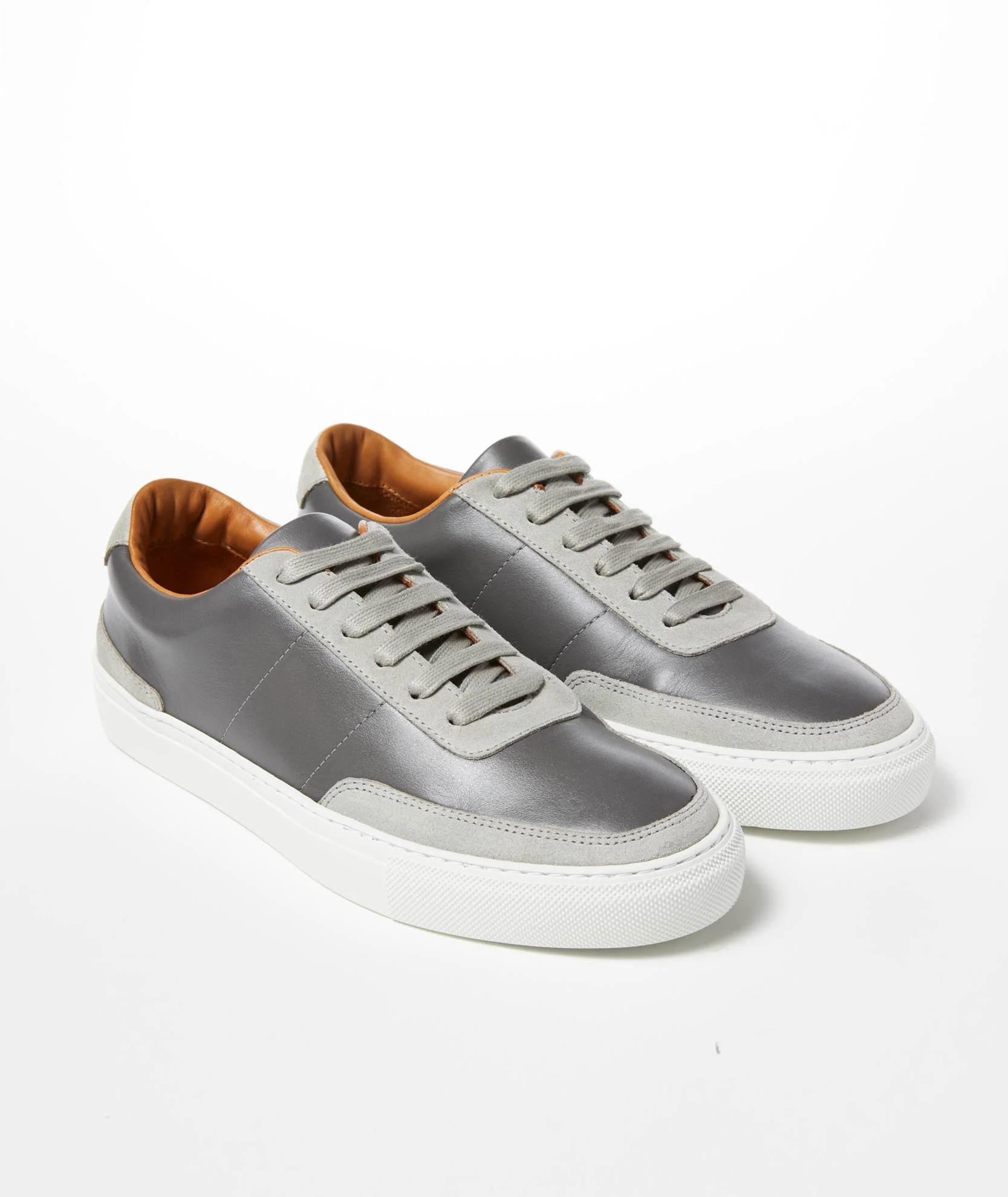 Contrast Lace-Up Sneakers - FINAL SALE - Image 3