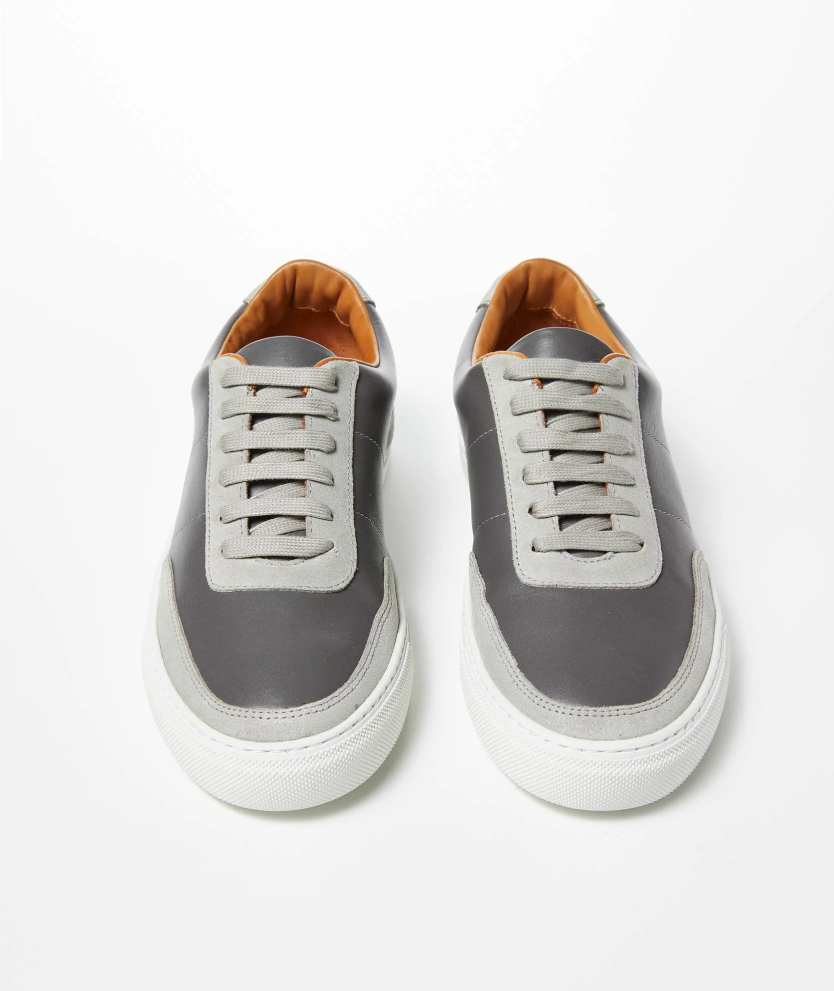 Contrast Lace-Up Sneakers - FINAL SALE - Image 4