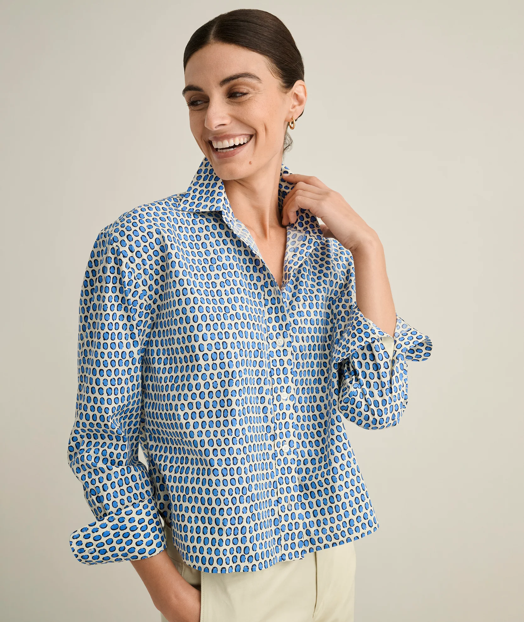 Wrinkle-Free Untucked Fit Crosby Shirt - Image 4