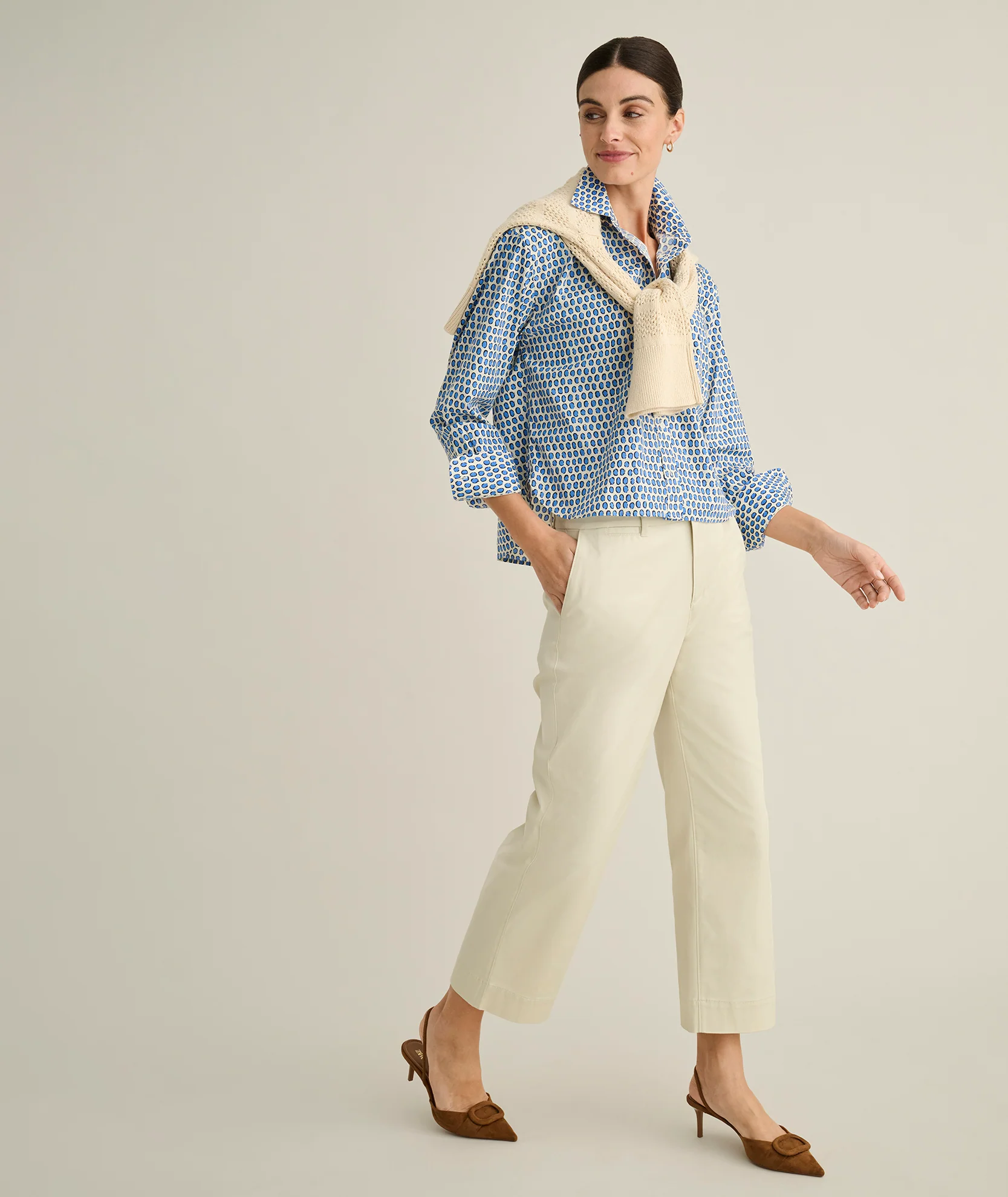 Wrinkle-Free Untucked Fit Crosby Shirt - Image 6
