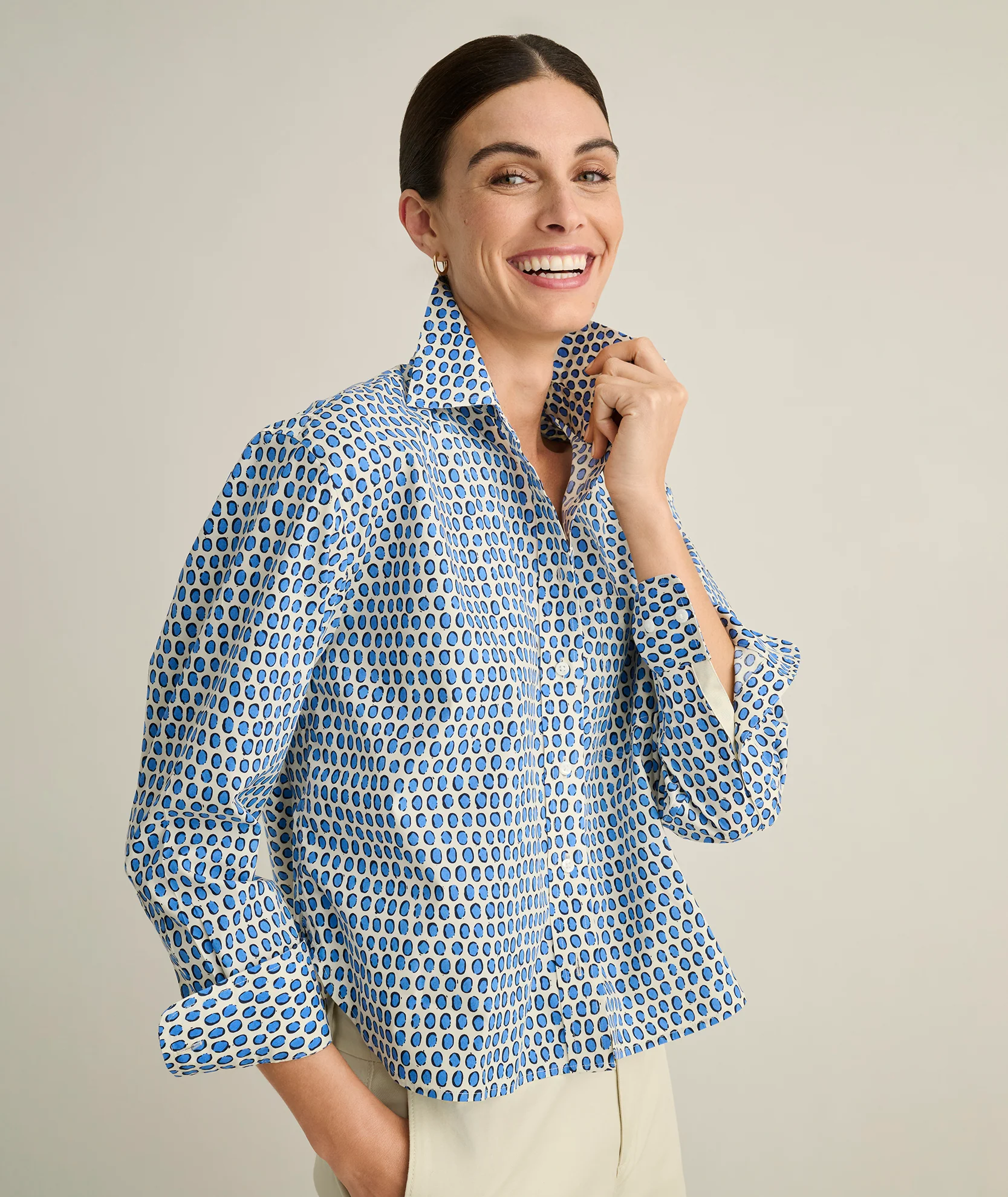Wrinkle-Free Untucked Fit Crosby Shirt - Image 7