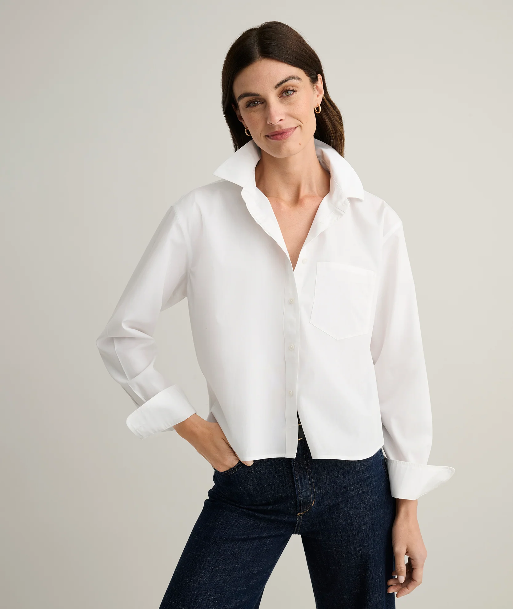 Wrinkle-Free Untucked Fit Crosby Shirt - Image 3