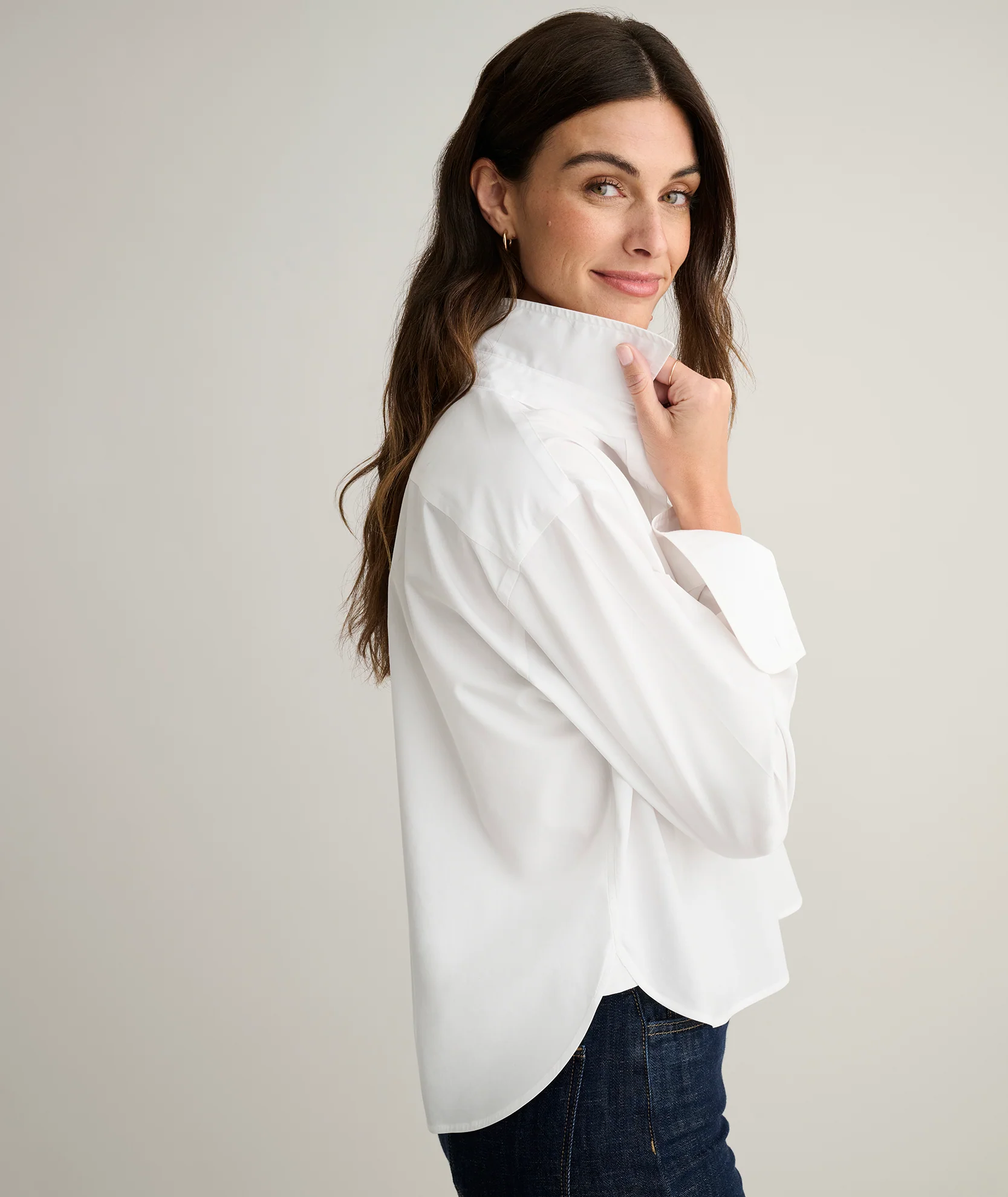 Wrinkle-Free Untucked Fit Crosby Shirt - Image 5