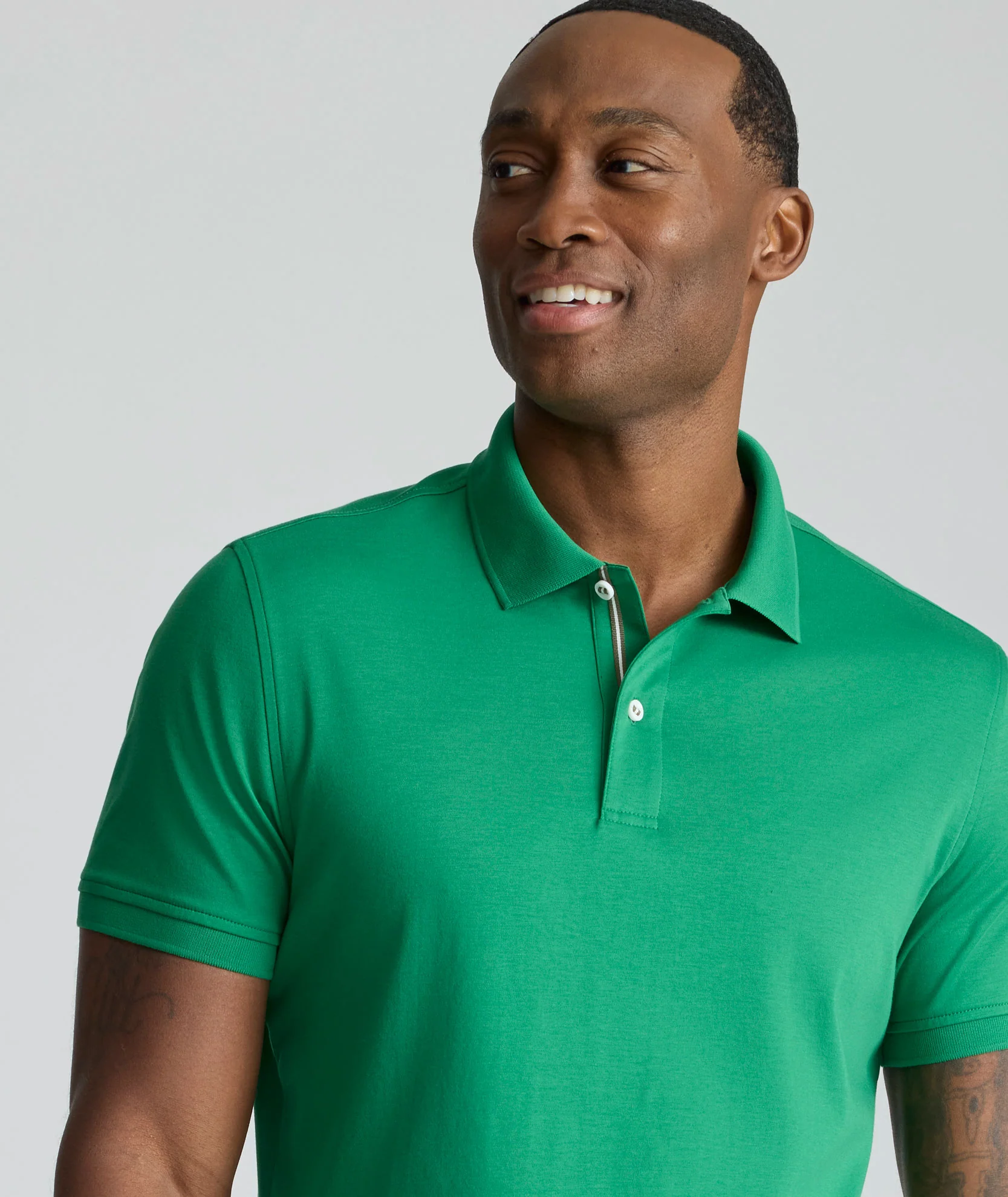 Wrinkle-Free Damaschino Polo - Image 2