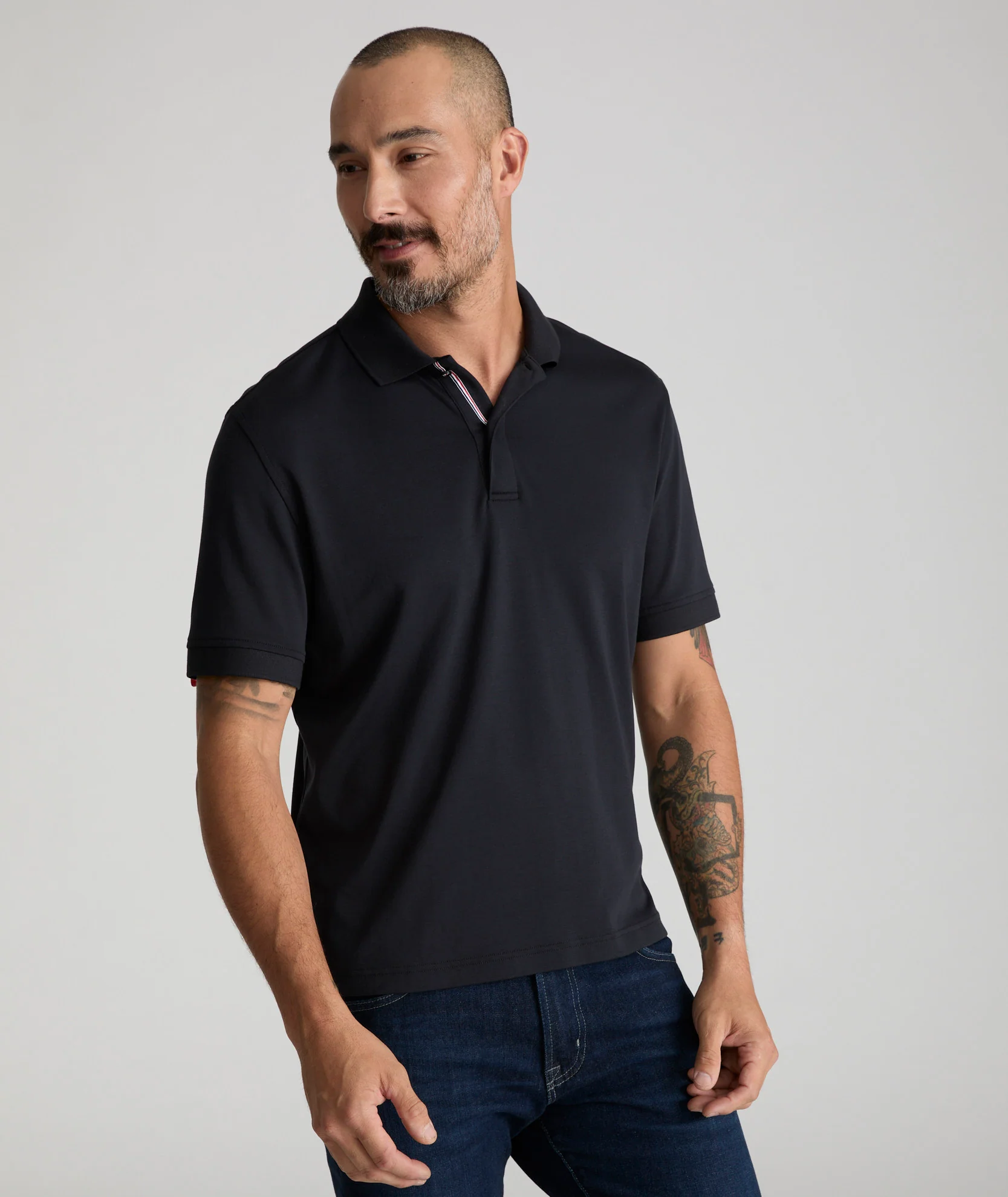 Wrinkle-Free Damaschino Polo - Image 2