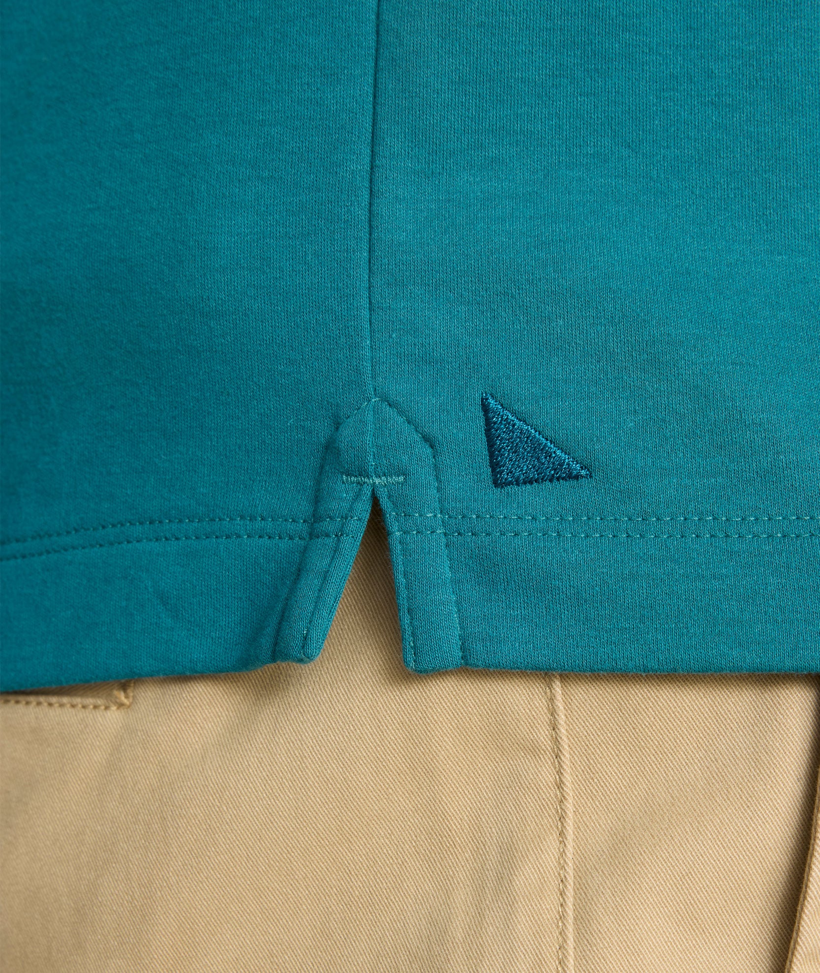 Wrinkle-Free Damaschino Long-Sleeve Polo - FINAL SALE - Image 4