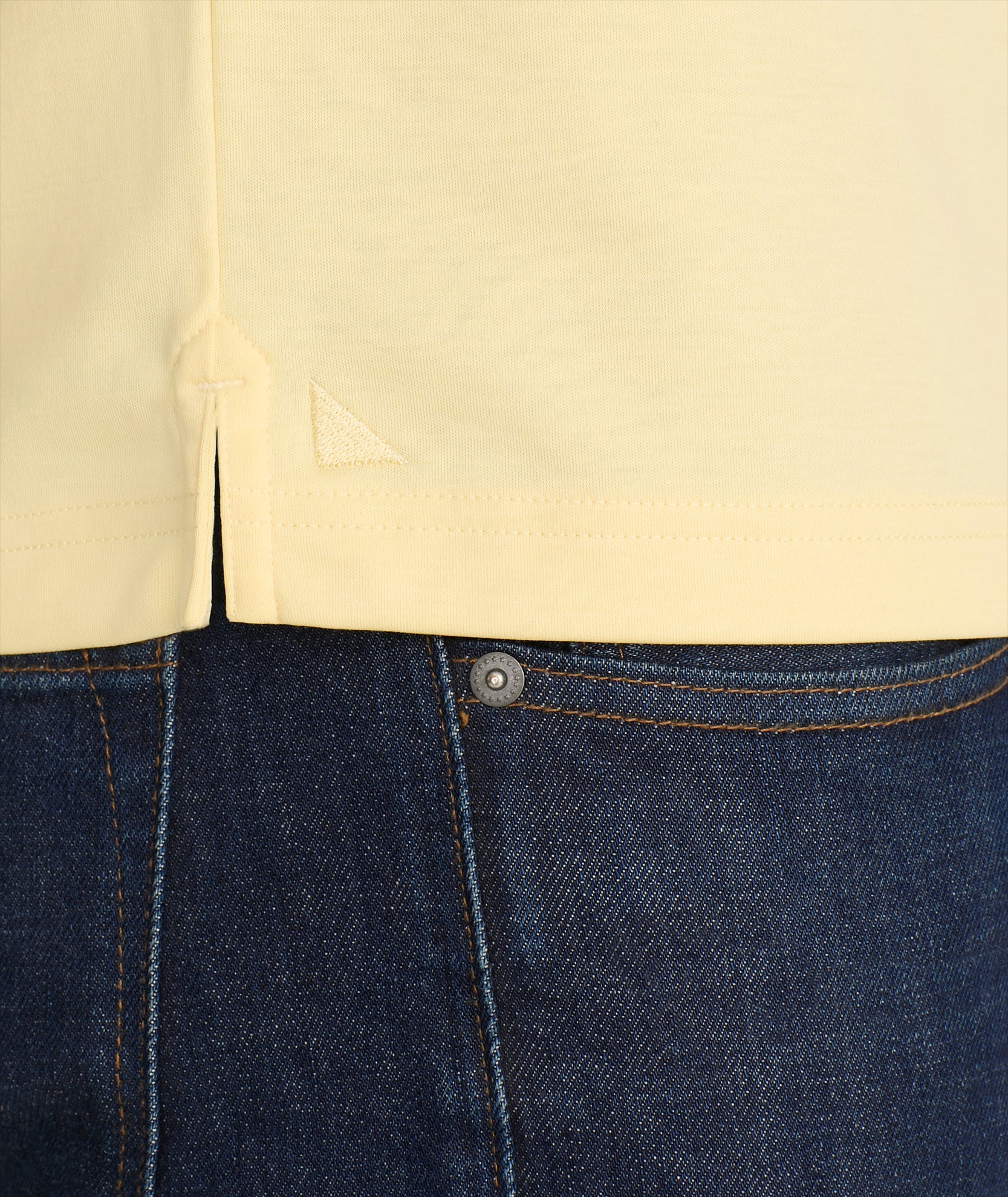 Wrinkle-Free Damaschino Polo- FINAL SALE - Image 3