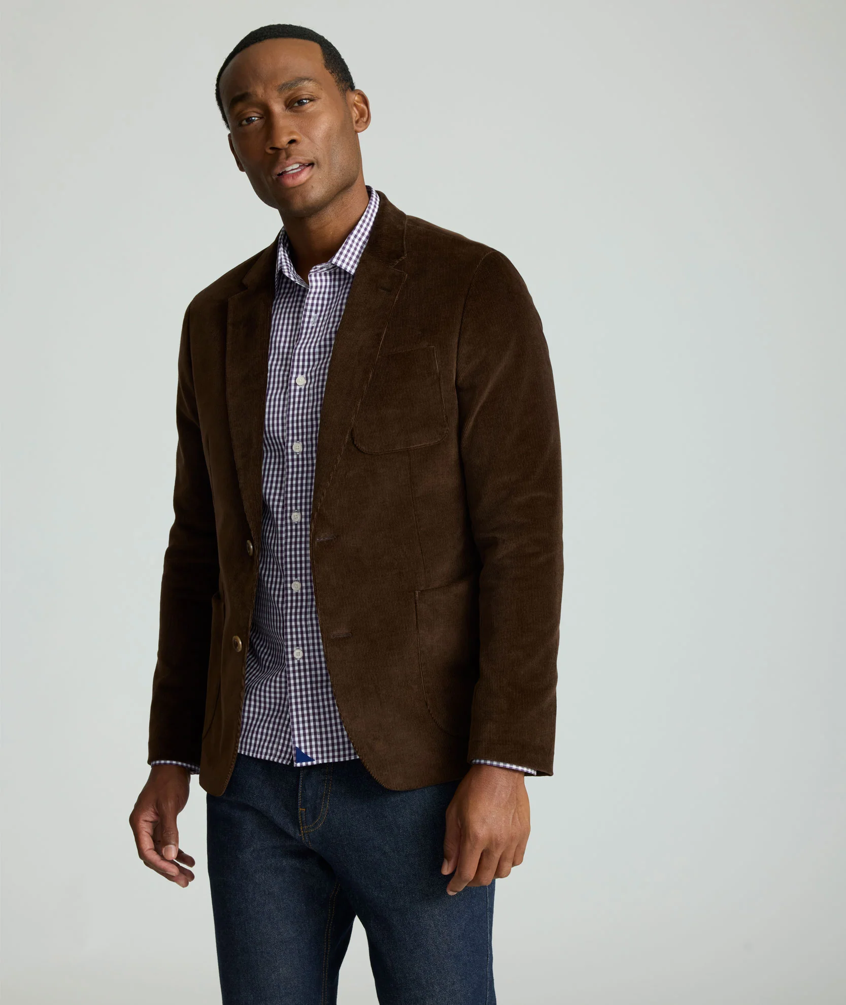 Italian Corduroy Danton Sport Coat - Image 5