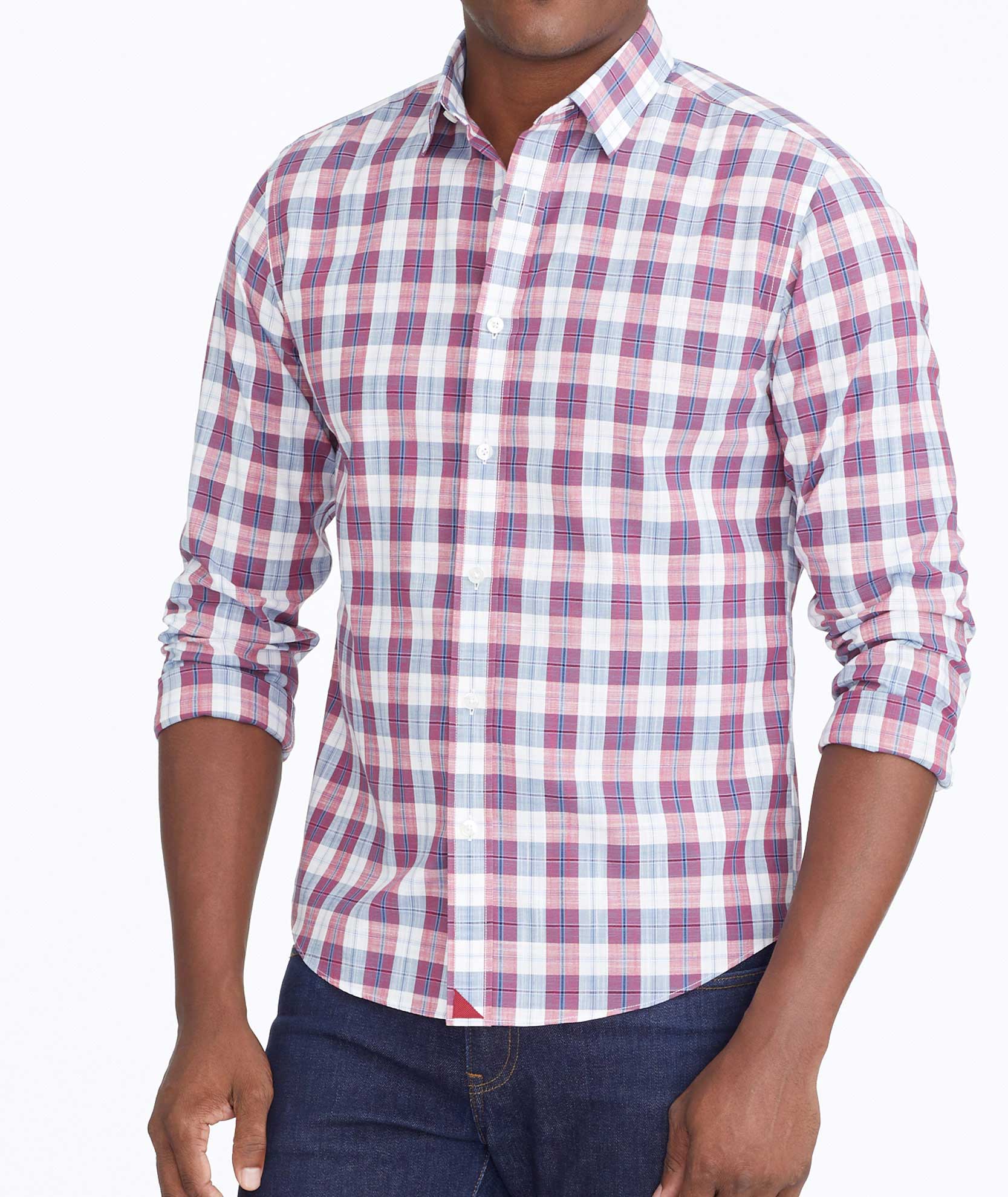 Wrinkle-Free Denner Shirt - FINAL SALE - Image 5