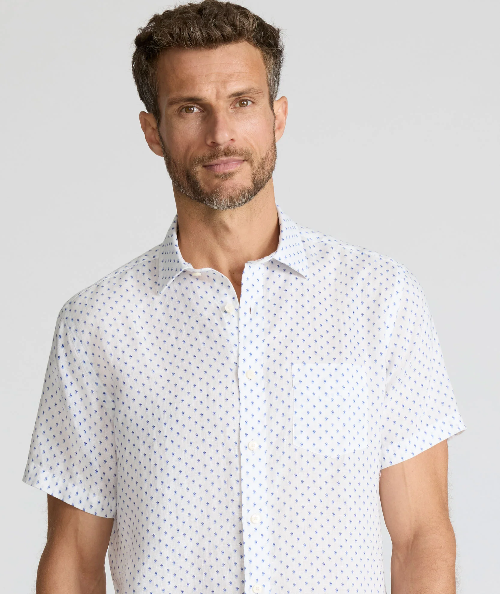 Linen Short-Sleeve Dixon Shirt - Image 2
