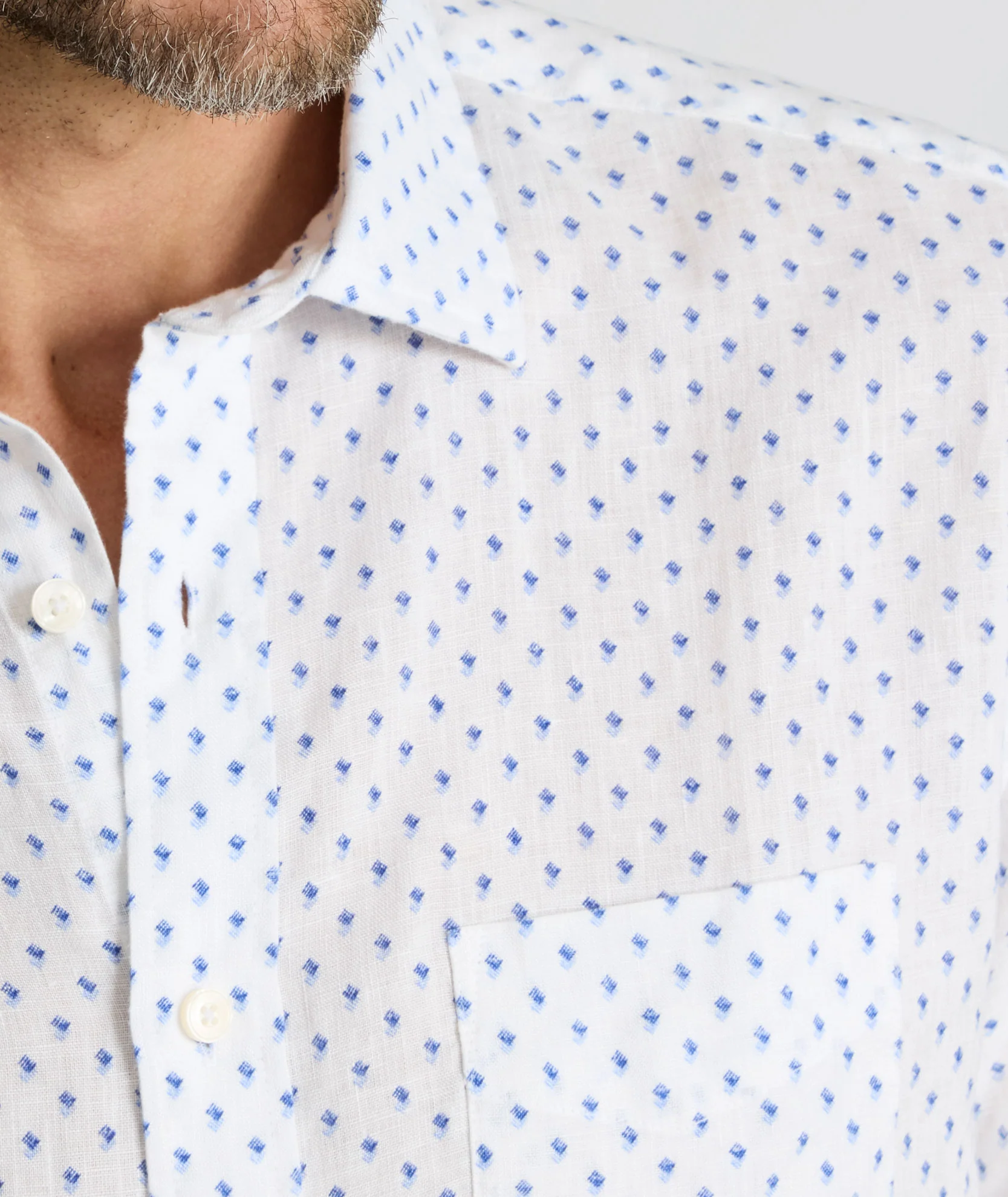 Linen Short-Sleeve Dixon Shirt - Image 3
