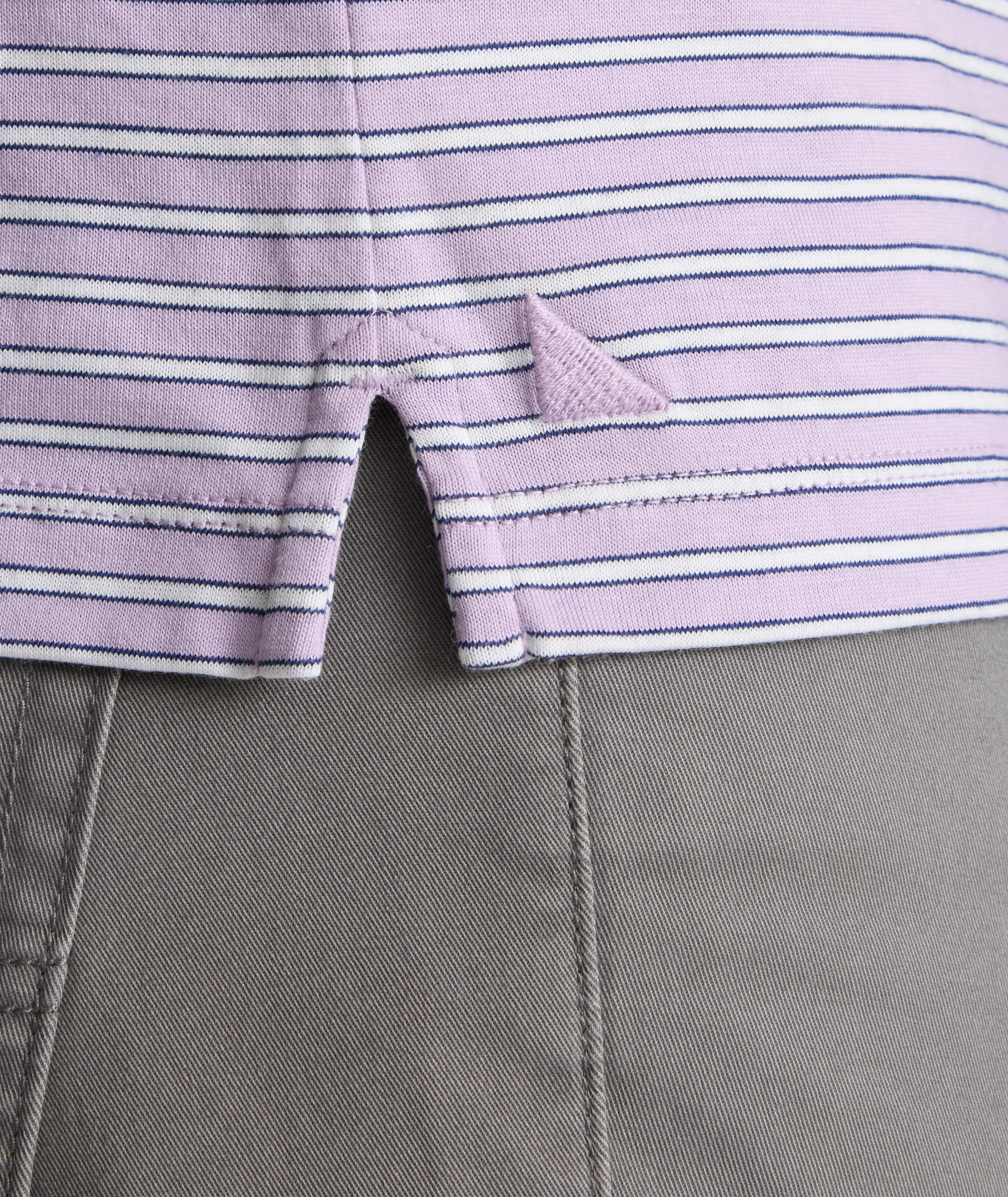 Striped Jersey Performance Polo - Image 4