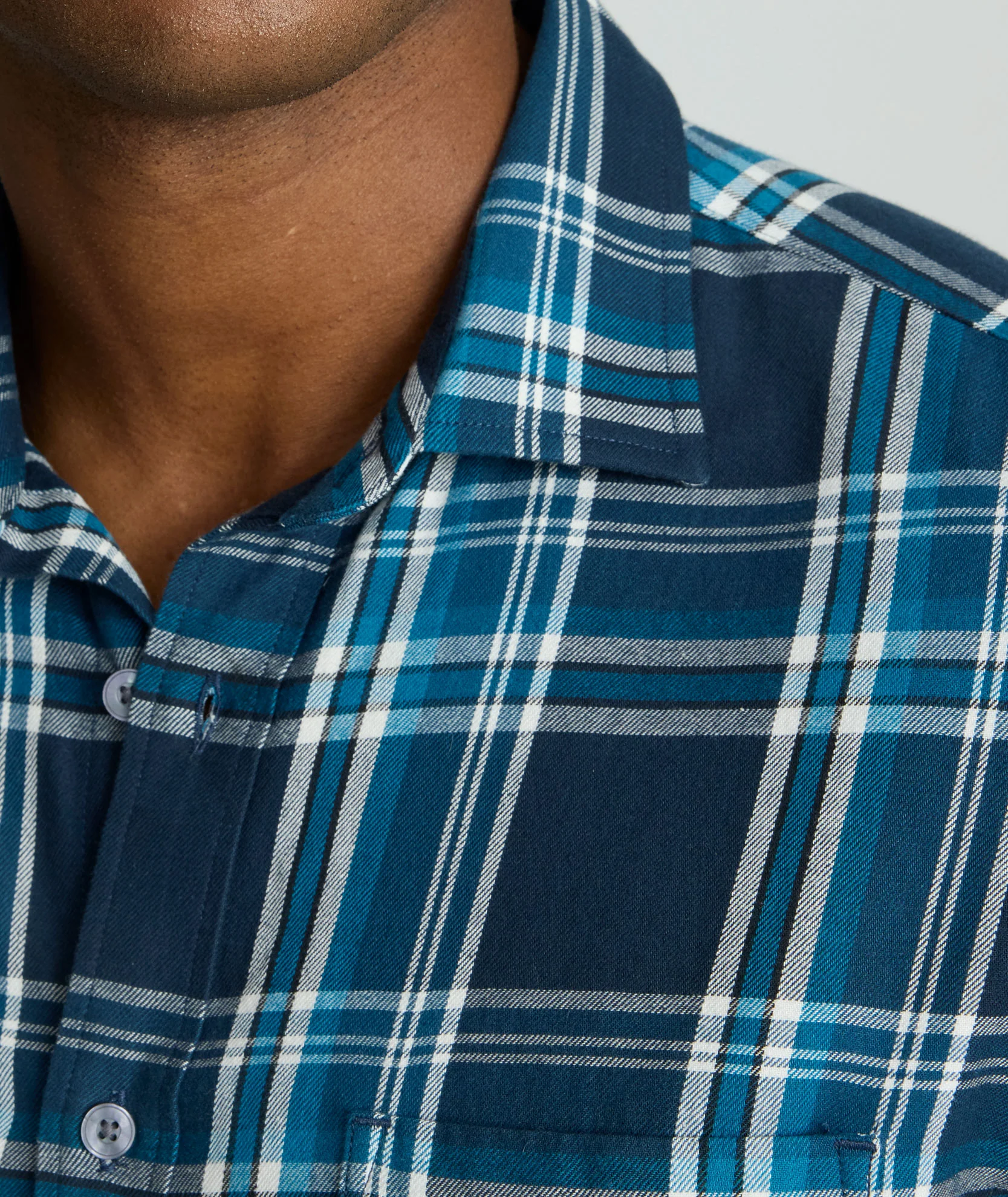 Organic Cotton Plaid Flannel Shirt - Image 3