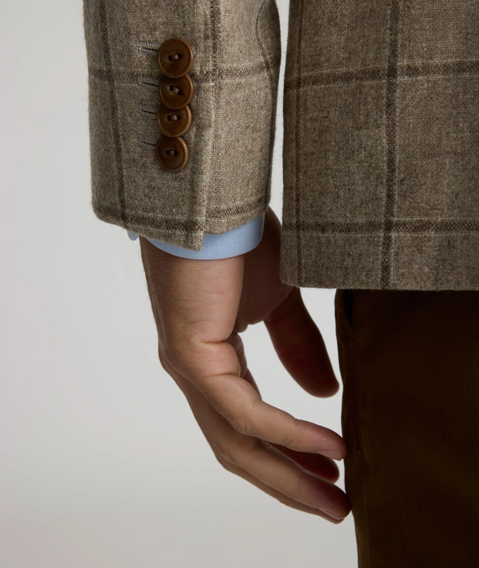 Italian Wool-Cashmere Graydy Sport Coat - Image 4