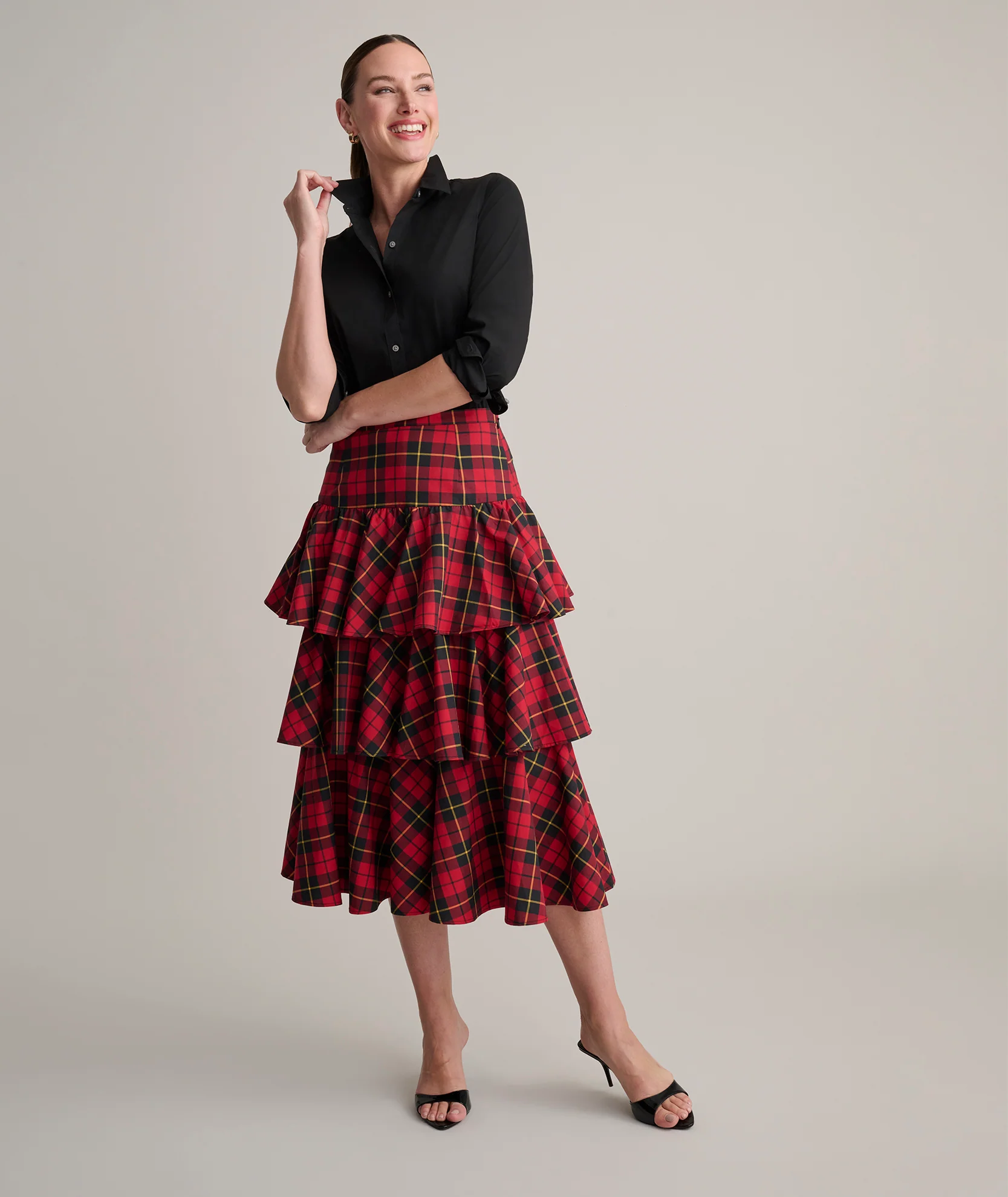 Plaid Gretel Skirt - FINAL SALE - Image 4
