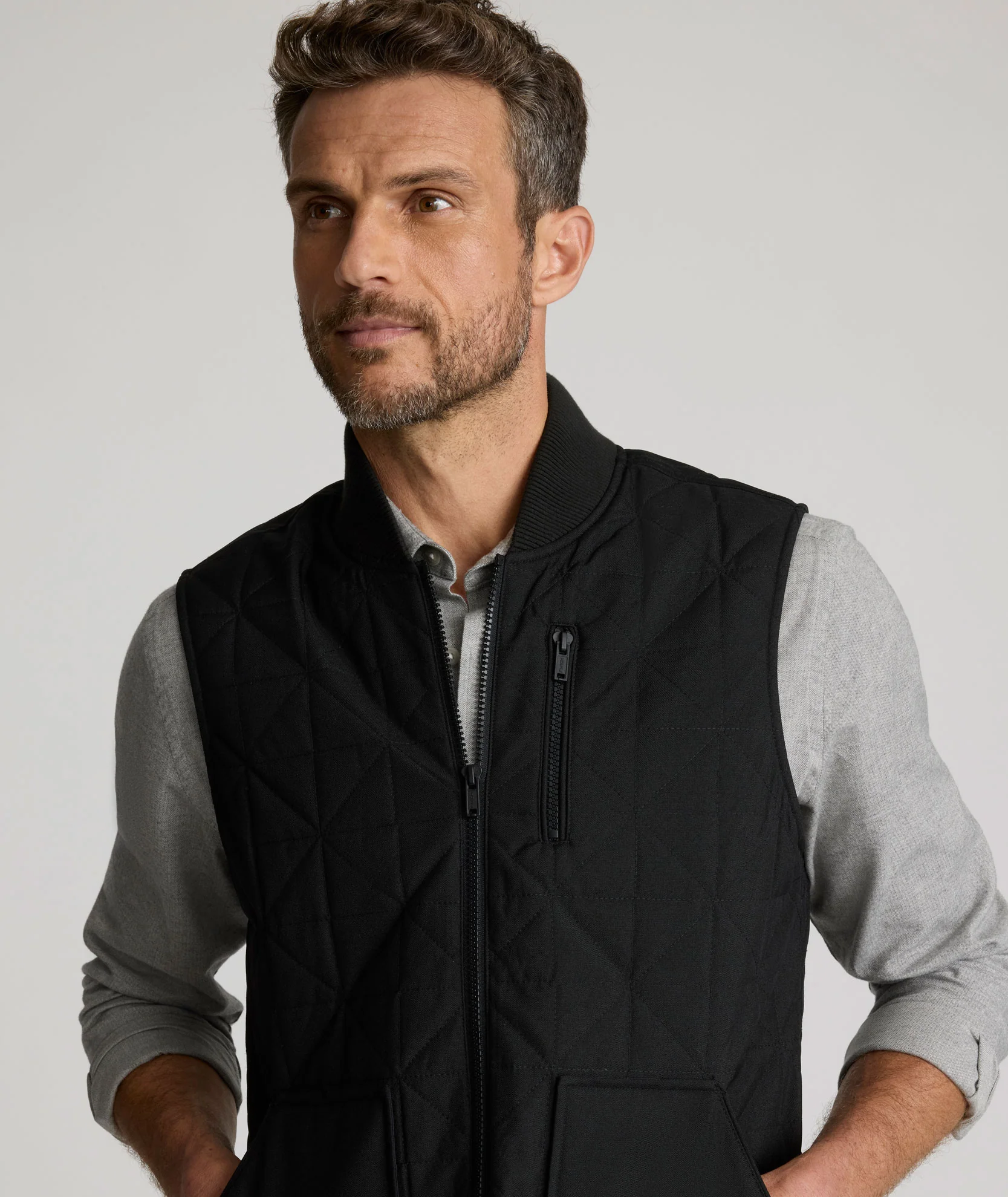 Quilted City Vest - Image 2