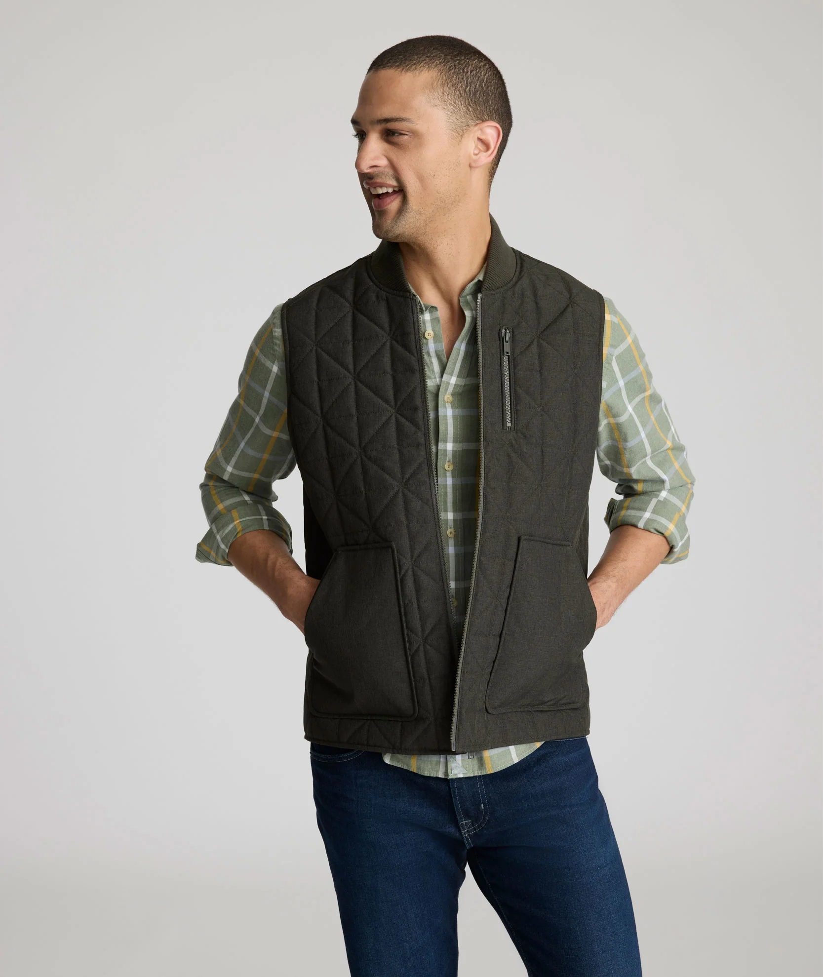 Quilted City Vest - Image 4