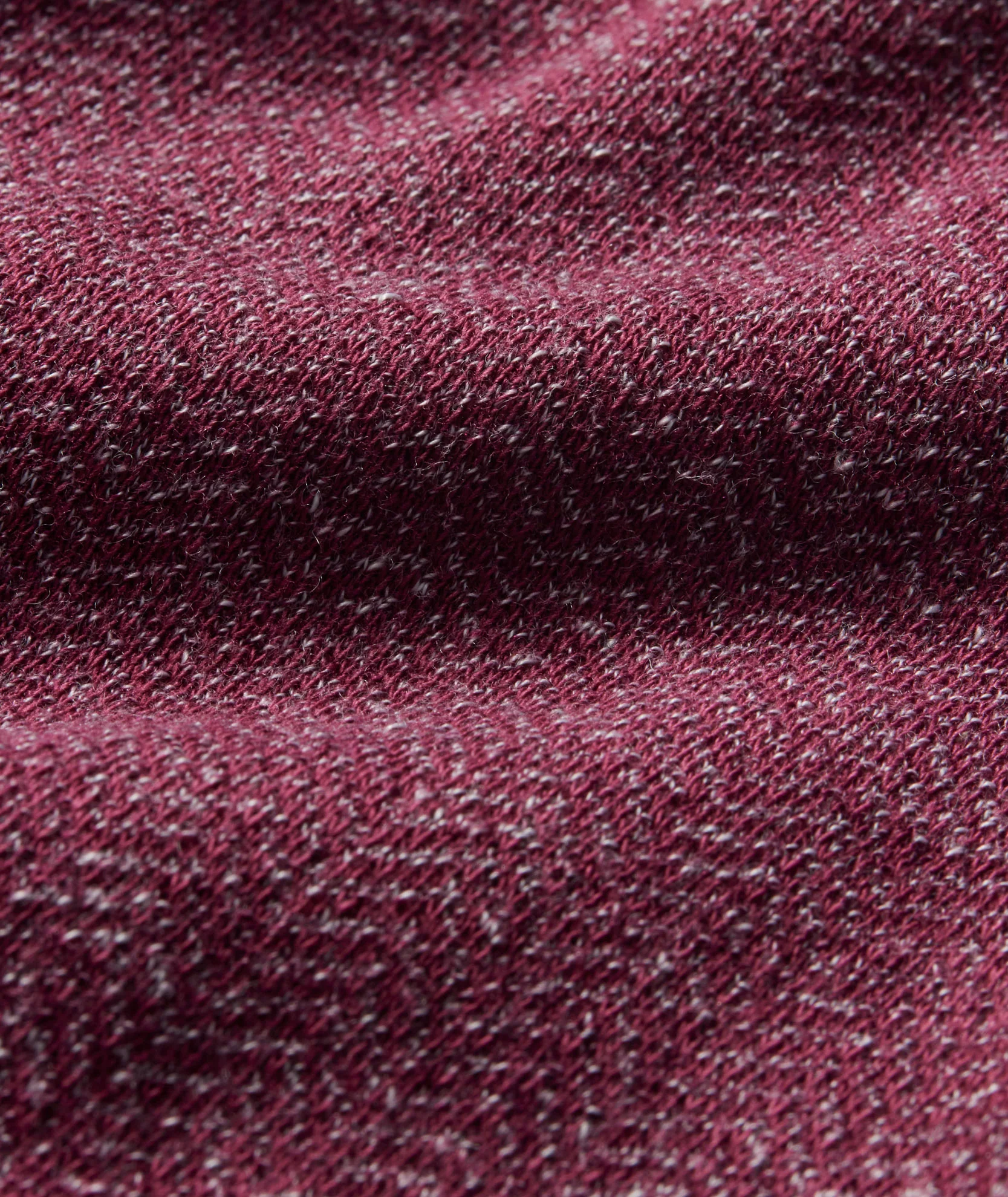 Stretch Cotton Herringbone Henley - FINAL SALE - Image 3