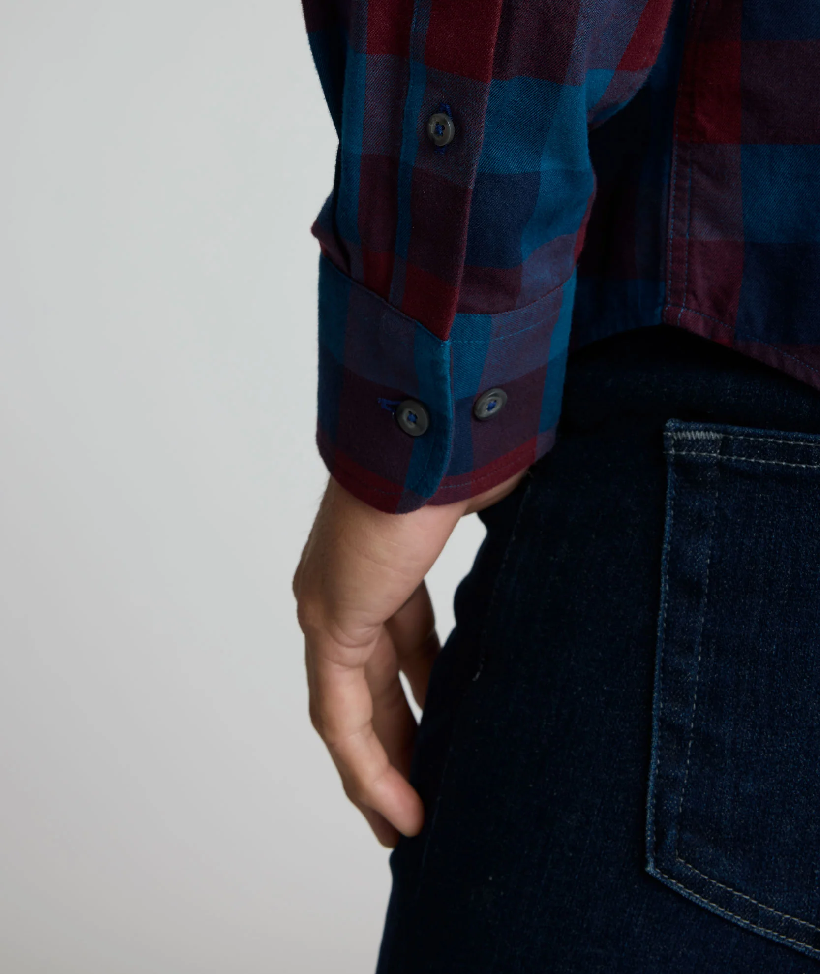 Flannel Heinrich Shirt - FINAL SALE - Image 4