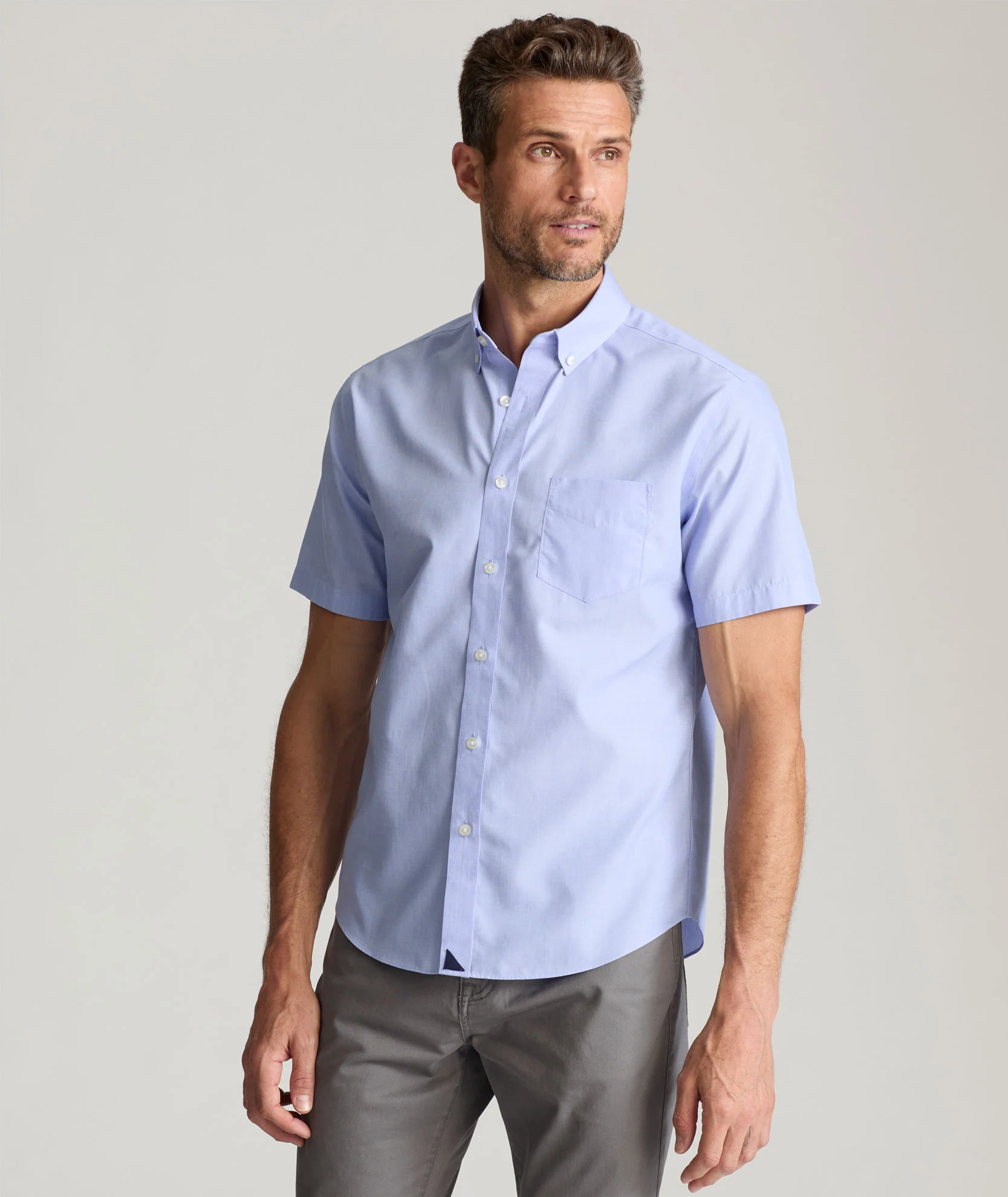 Wrinkle-Free Short-Sleeve Hillstowe Shirt - Image 4