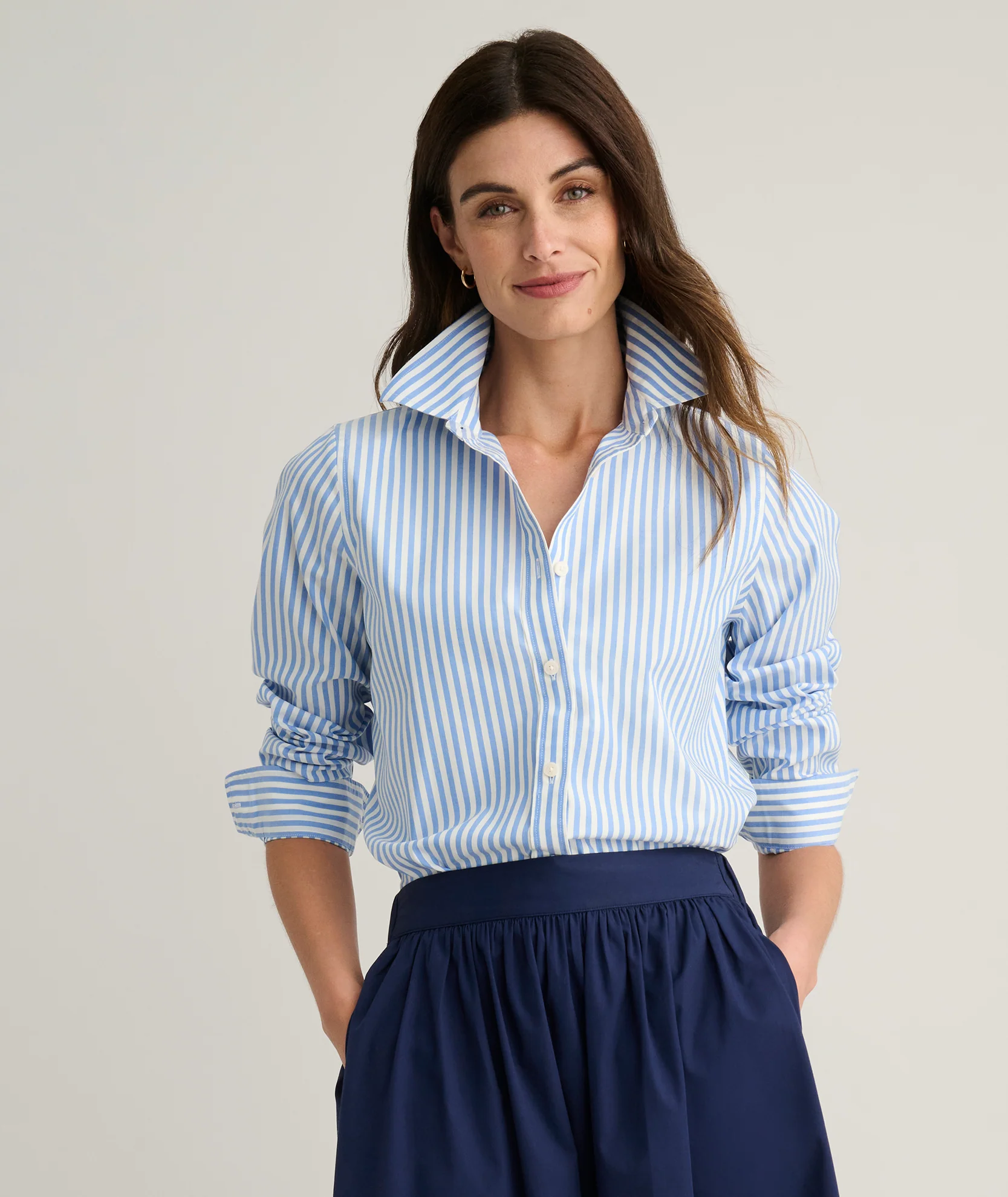 Wrinkle-Free Classic Fit Isabella Shirt - Image 3