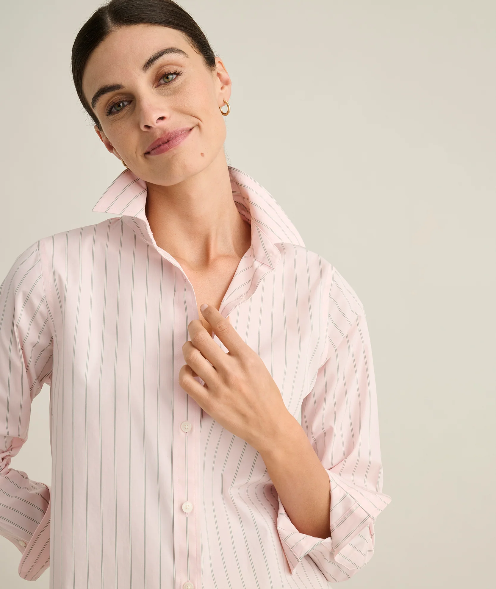 Wrinkle-Free Classic Fit Isabella Shirt - Image 3