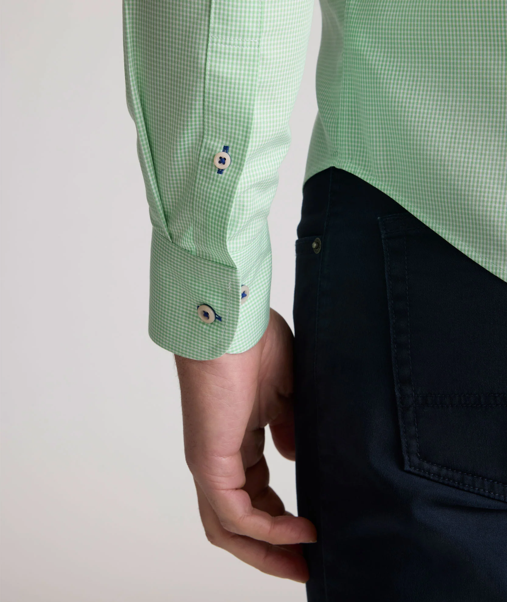 Wrinkle-Free Kelly Shirt - FINAL SALE - Image 5
