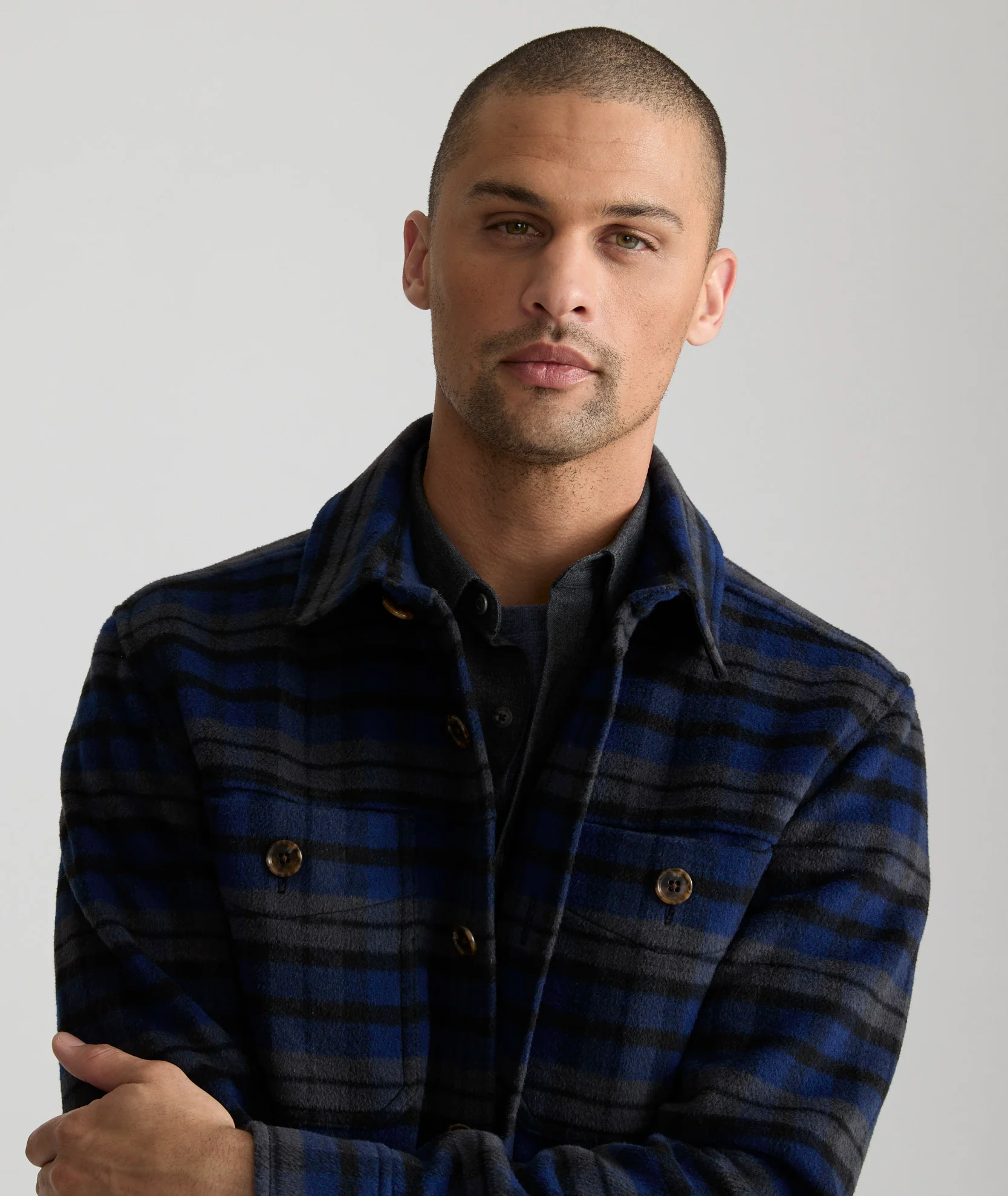 Wool-Blend CPO Jacket - Image 2