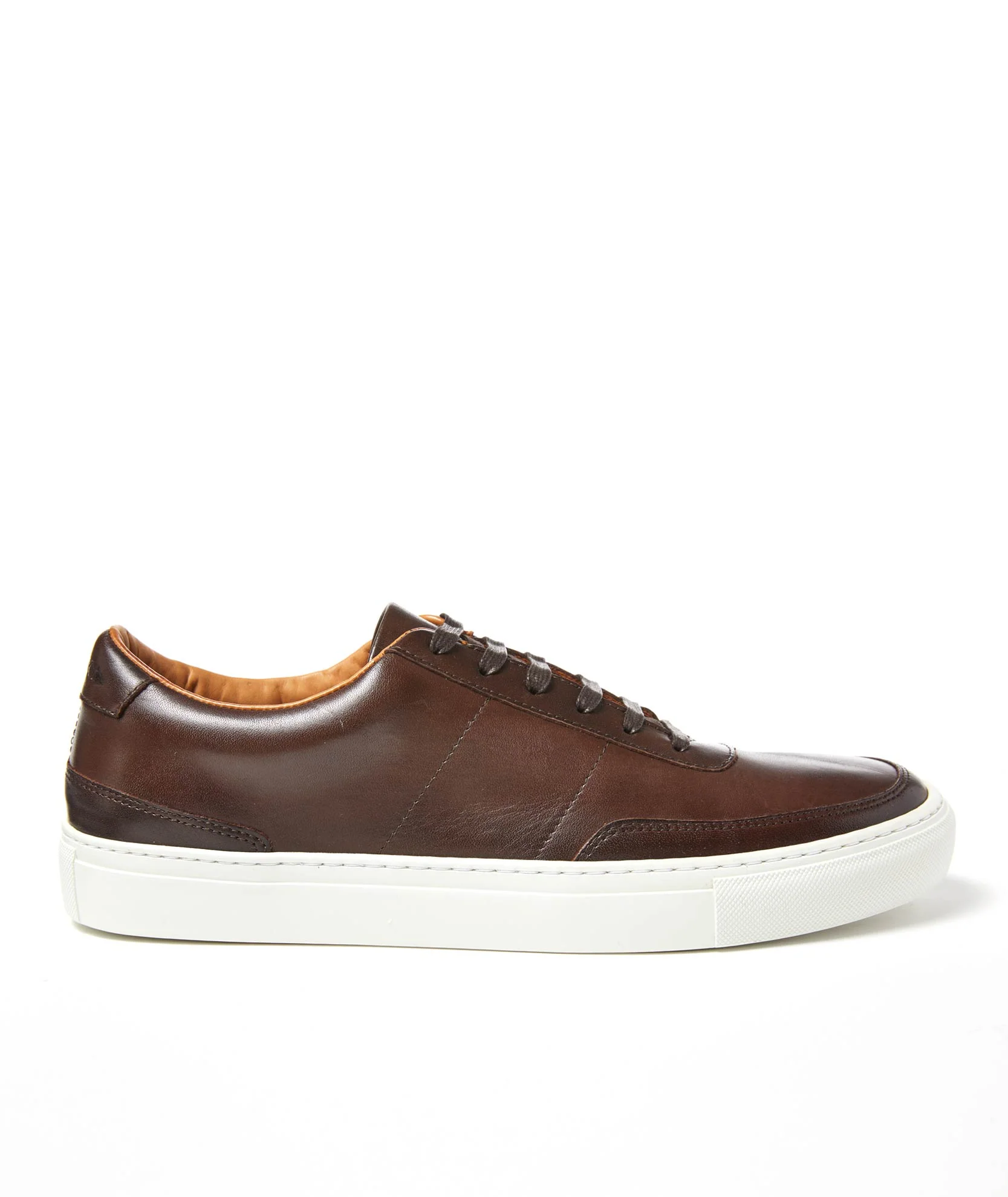 Leather Lace-Up Sneakers - Image 5