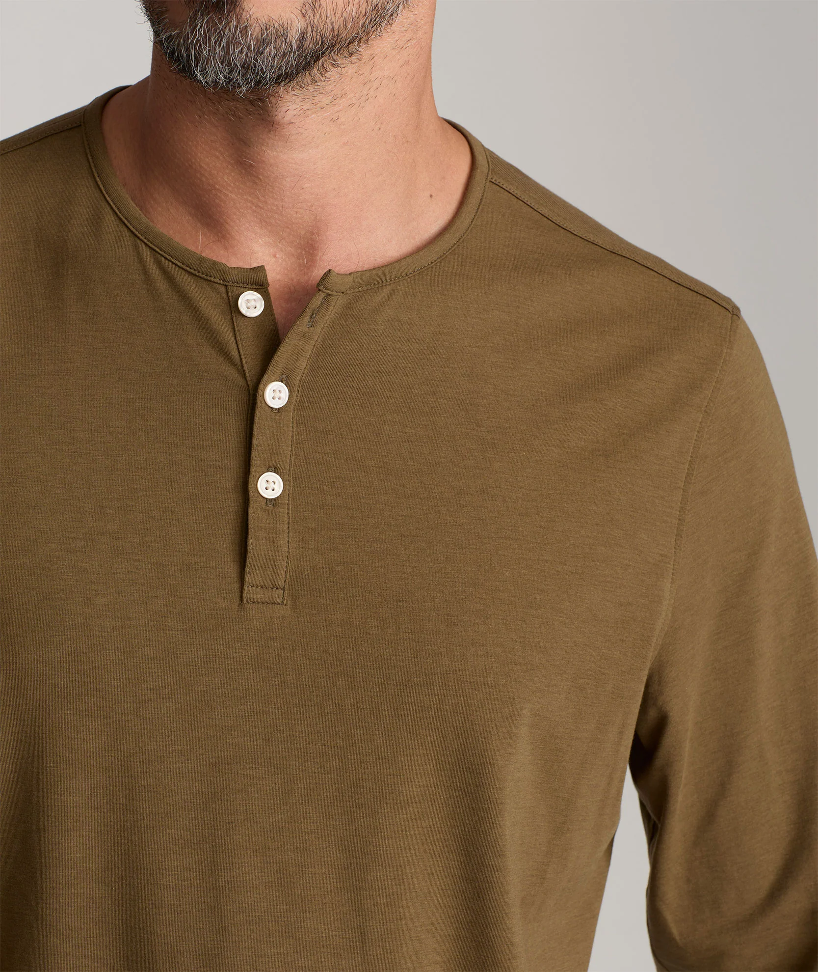 EcoSoft™ Henley - FINAL SALE - Image 2