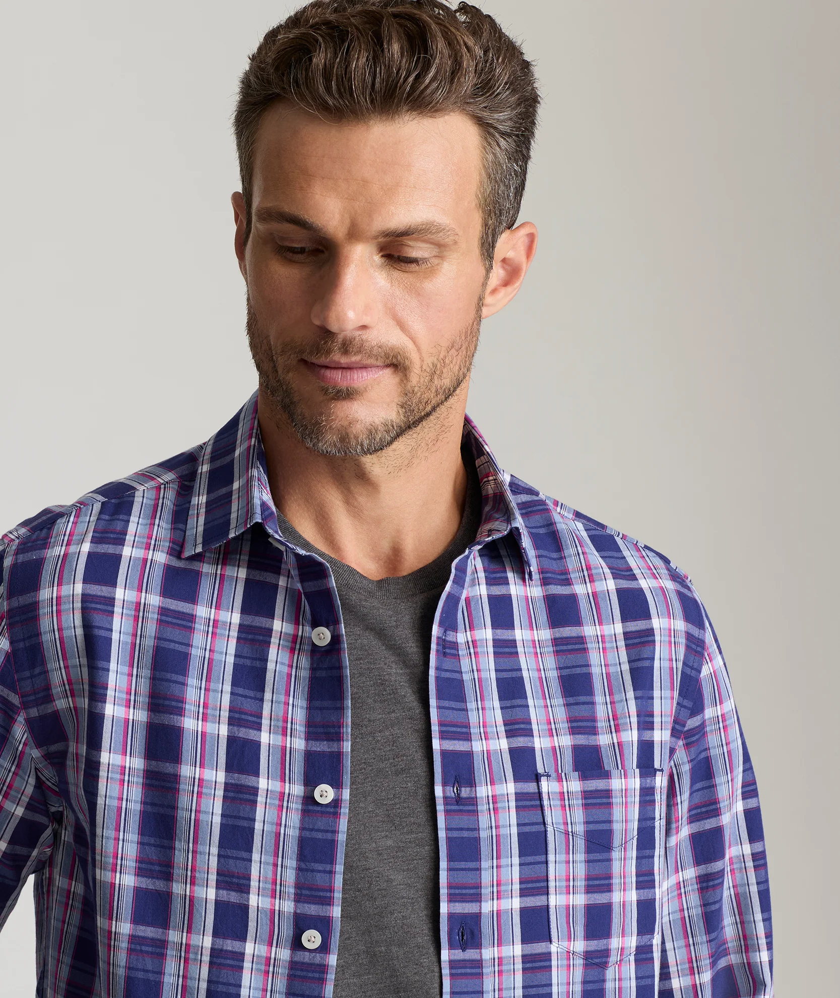 Heritage Plaid Medoc Shirt - FINAL SALE - Image 3