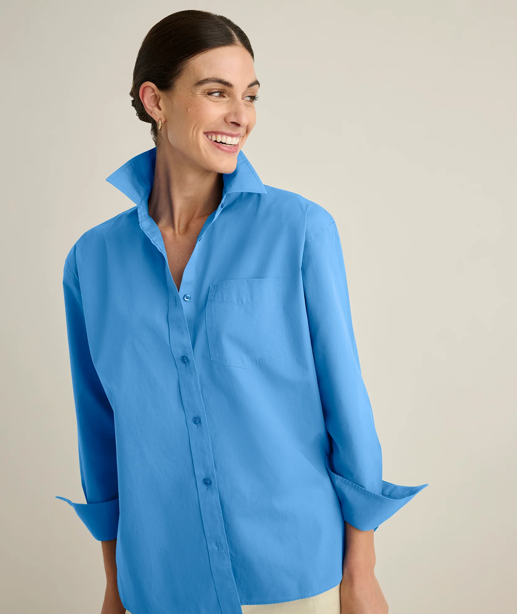 Wrinkle-Free Relaxed Fit Melanie Shirt - Image 5