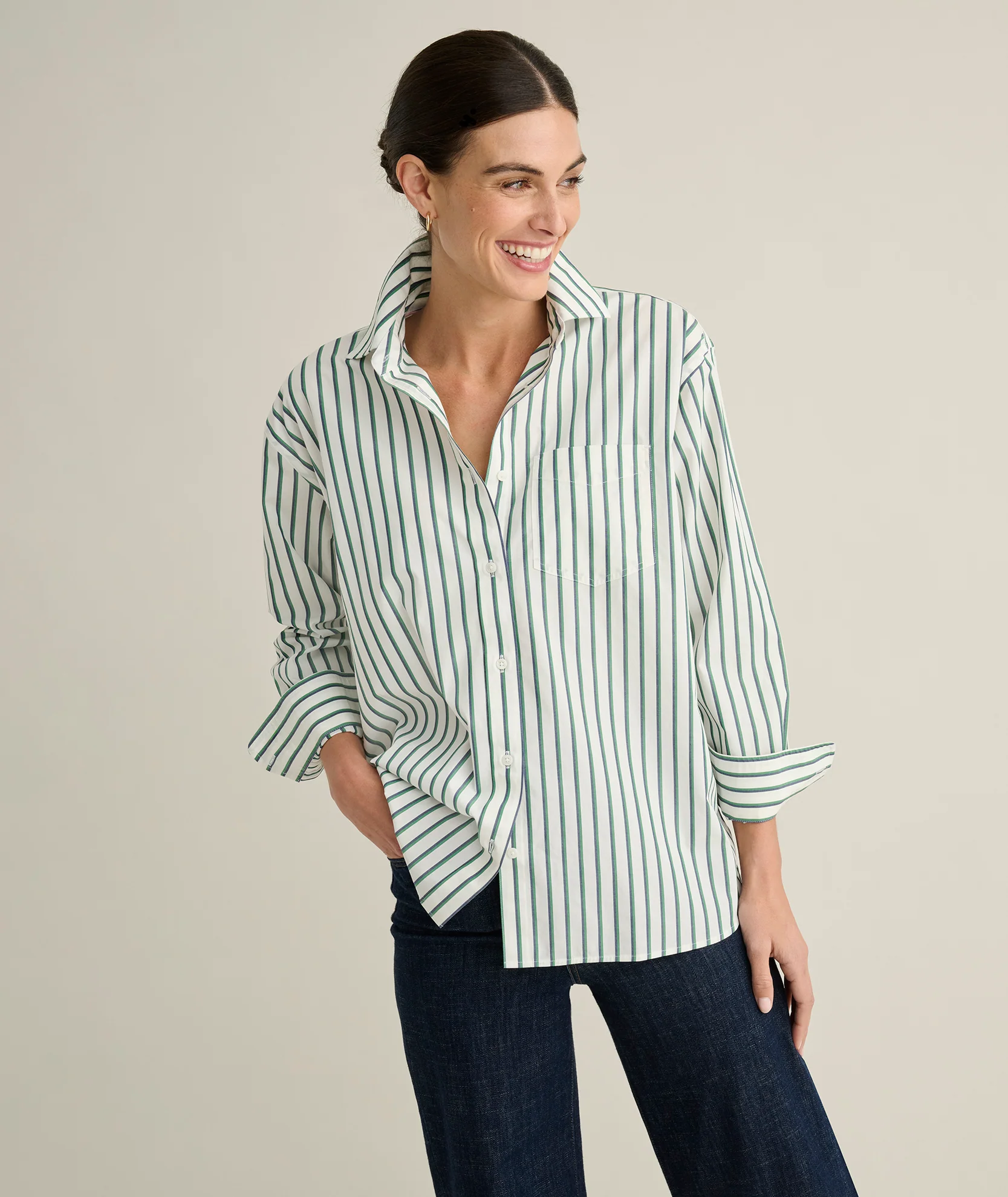 Wrinkle-Free Relaxed Fit Melanie Shirt - Image 3